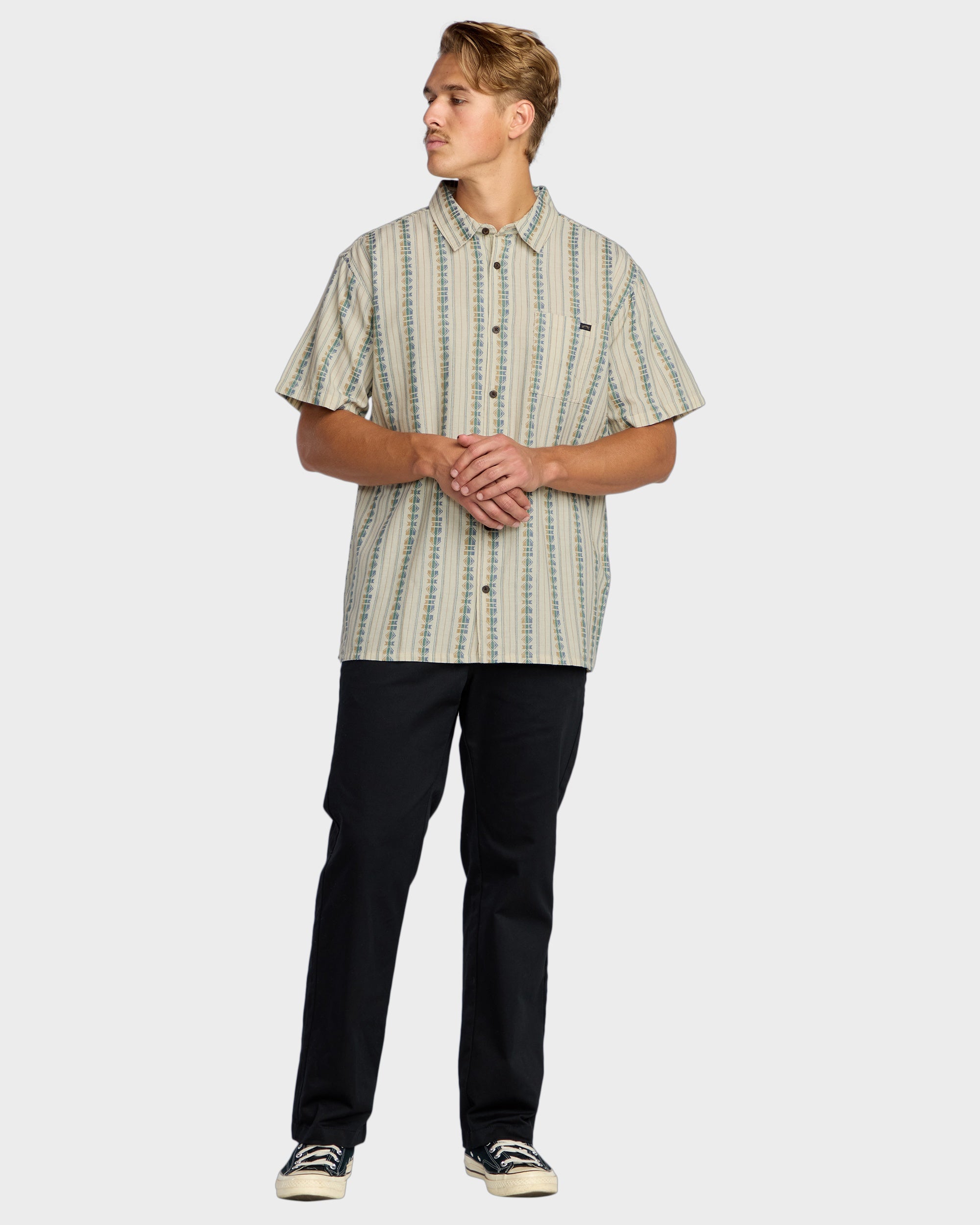 Mens Sundays Jaquard Shirt