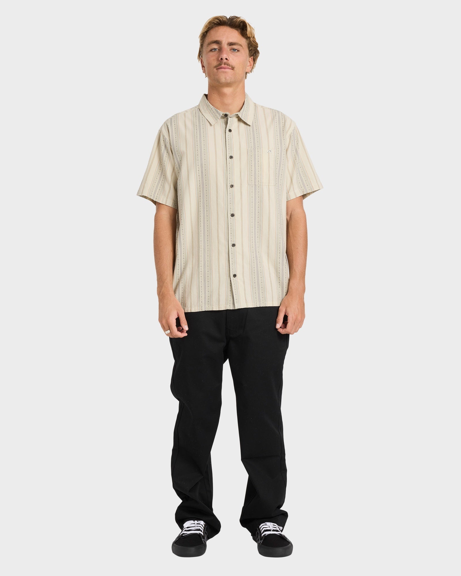 Mens Sundays Jacquard Shirt