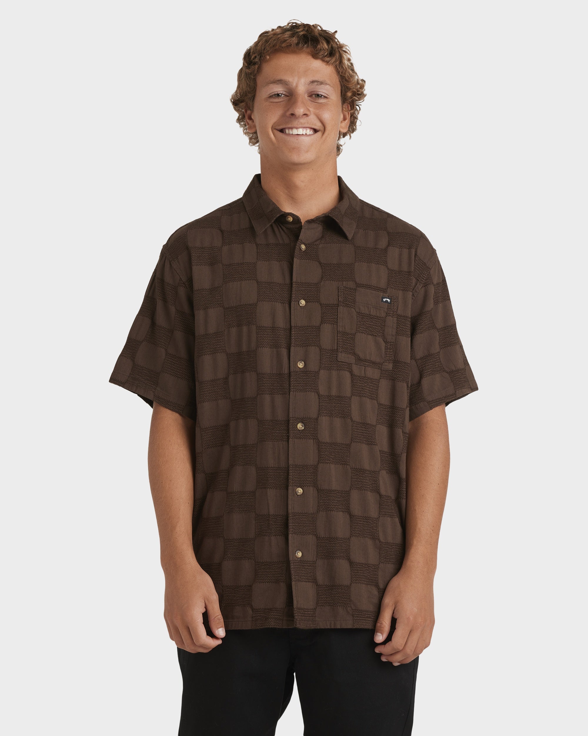 Mens Sundays Jaquard Shirt