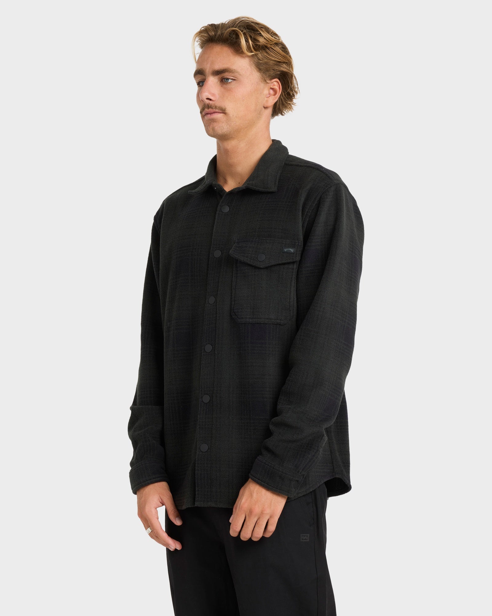Mens Furnace Long Sleeve Flannel Shirt