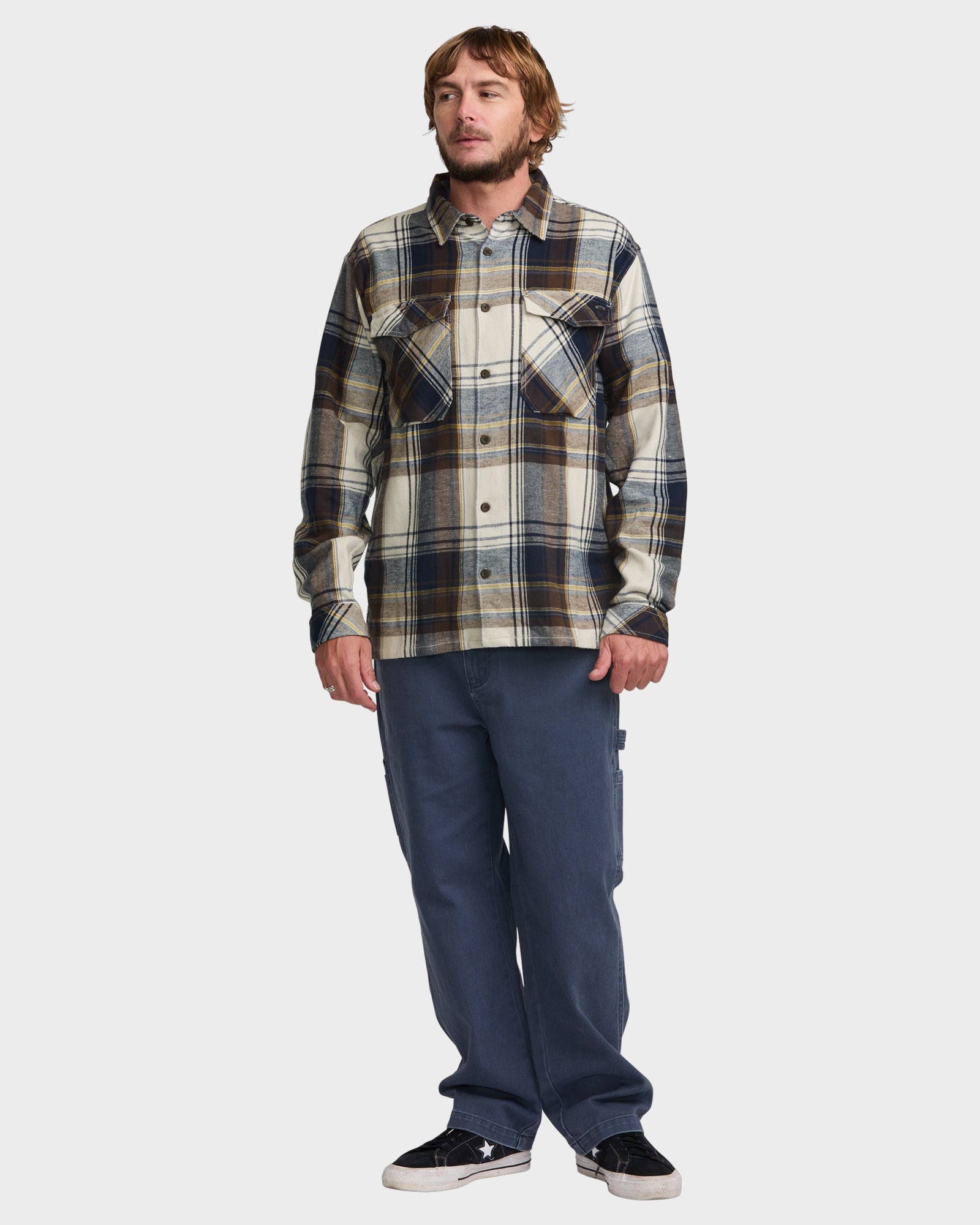 Mens Bad Dog Flannel Shirt