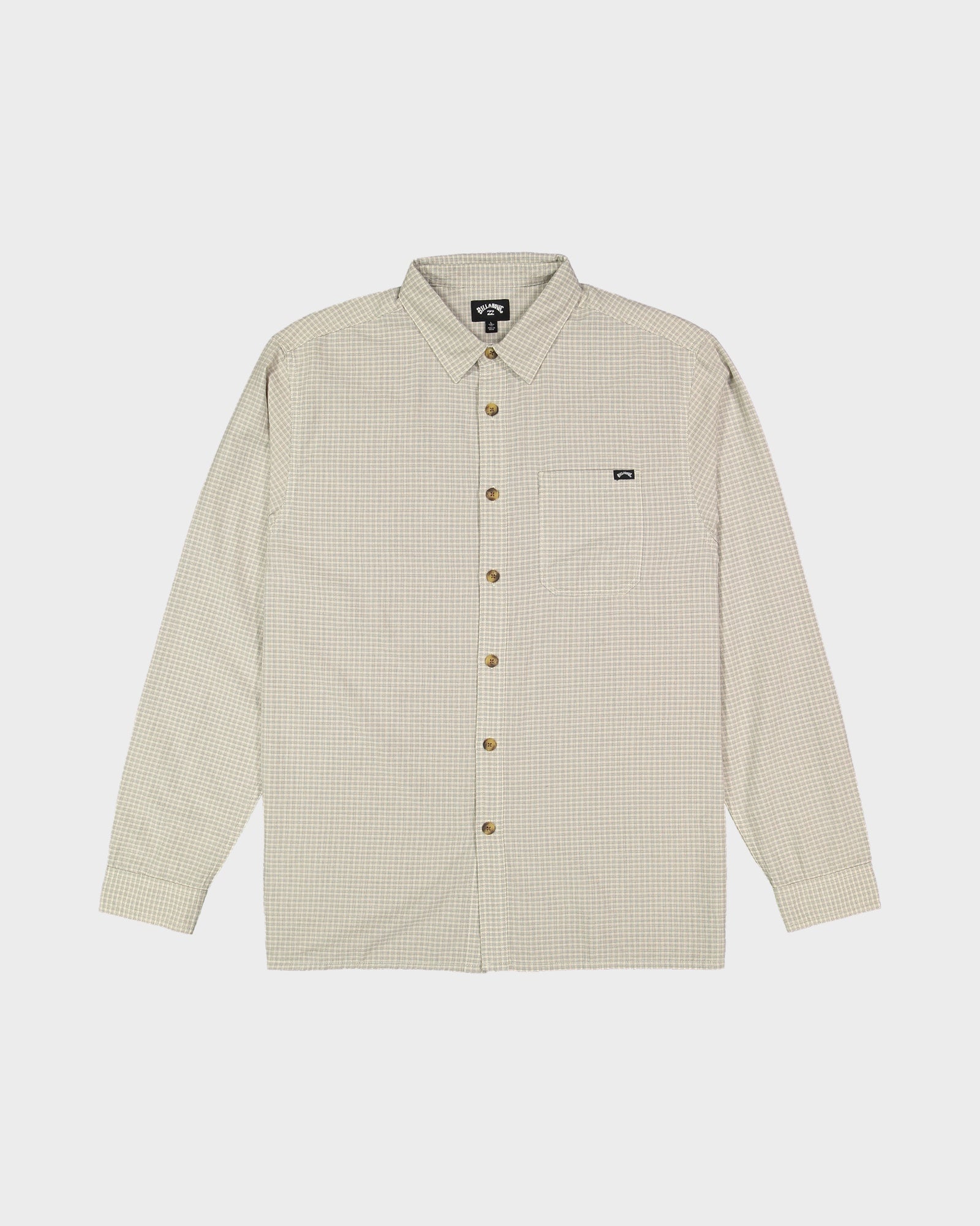 Mens Mogul Long Sleeve Check Shirt