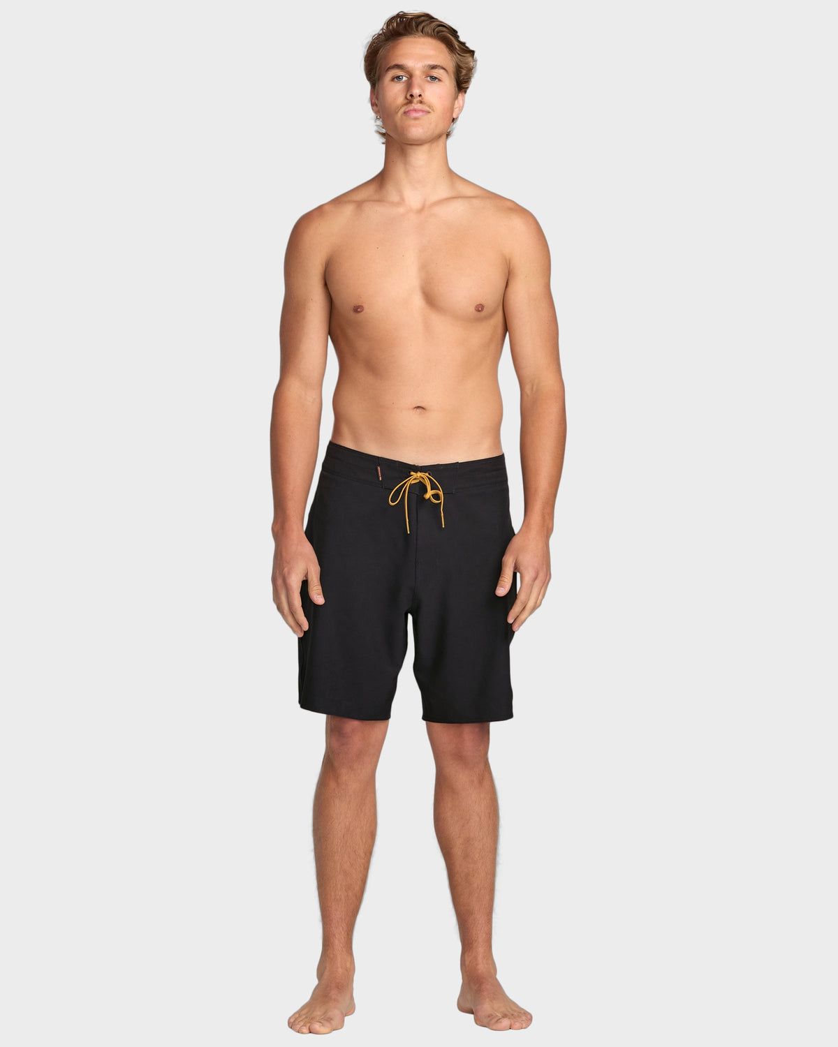 Mens Black Star Surf Pro 18.5" Boardshorts