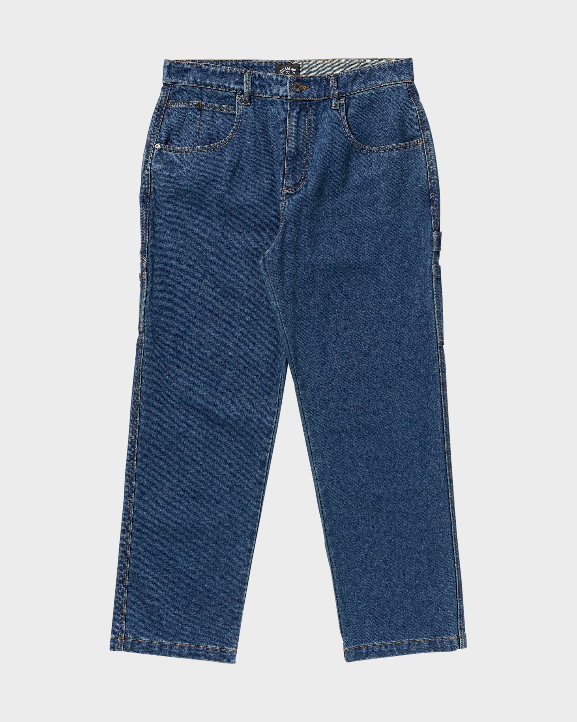 Mens Bad Dog Workwear Denim Pants