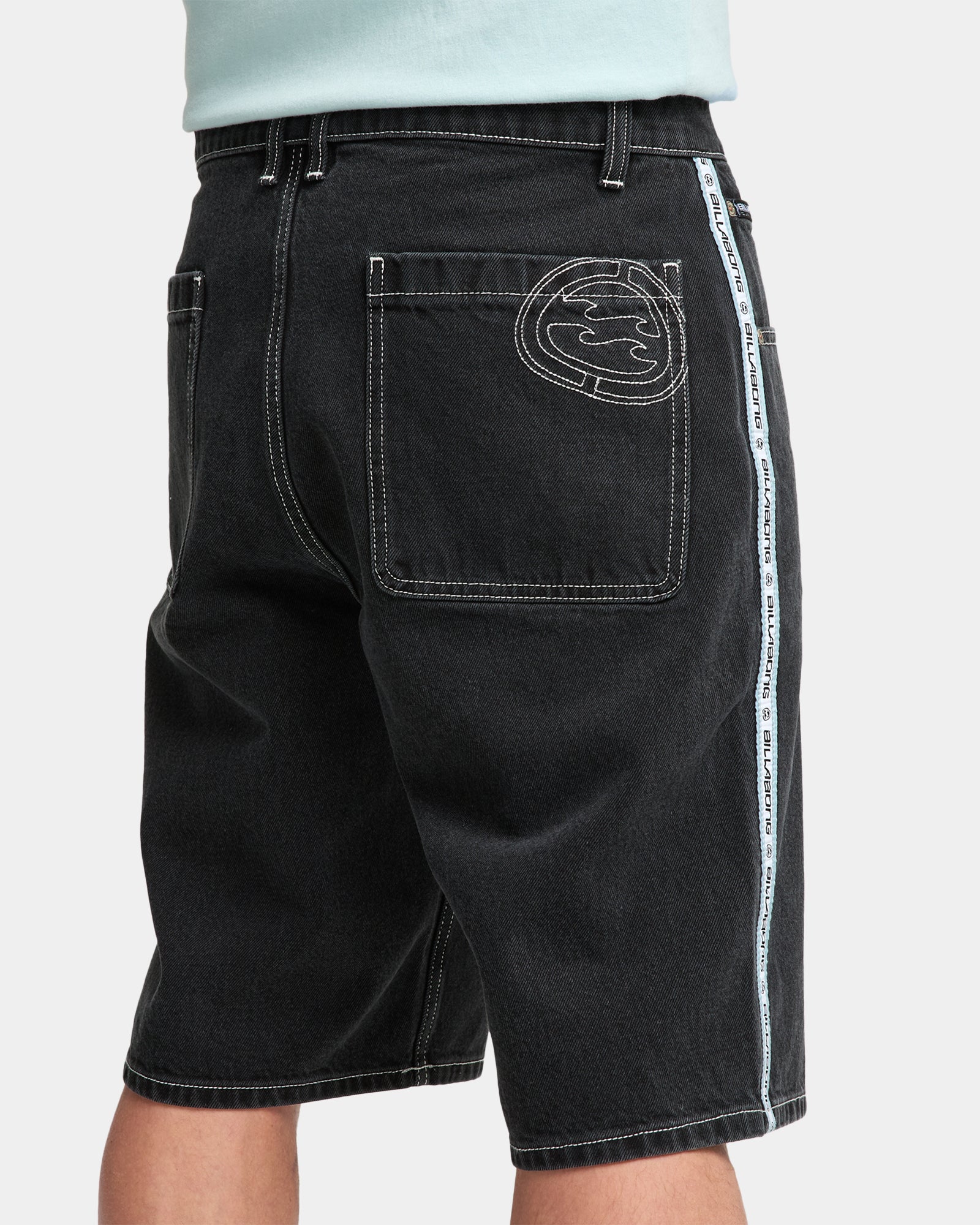 Mens Spec 73 Signals Denim Shorts