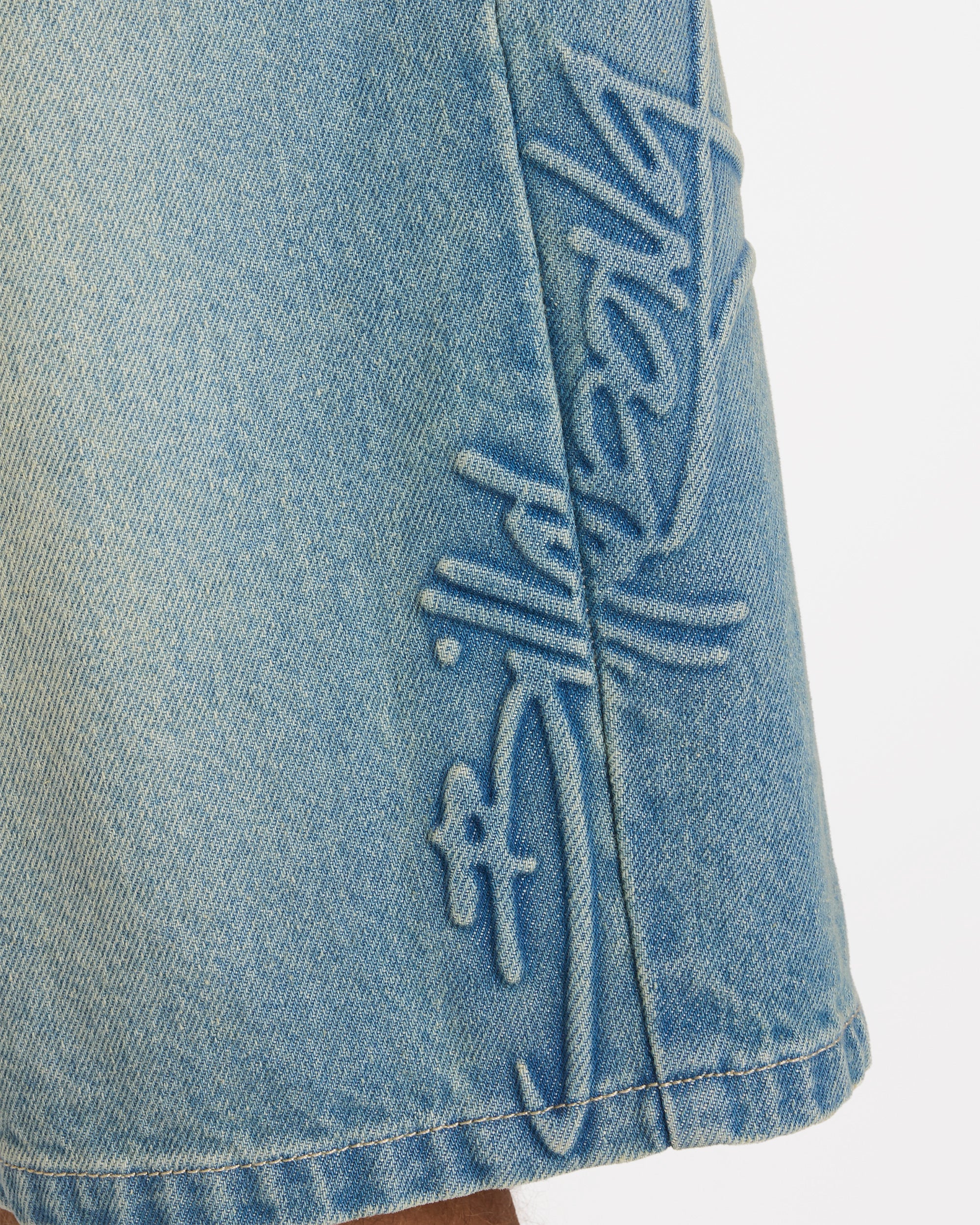 Mens Script Smoko Denim 22" Shorts
