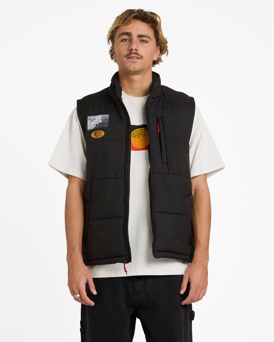 Mens Otis Canvas Puffer Vest
