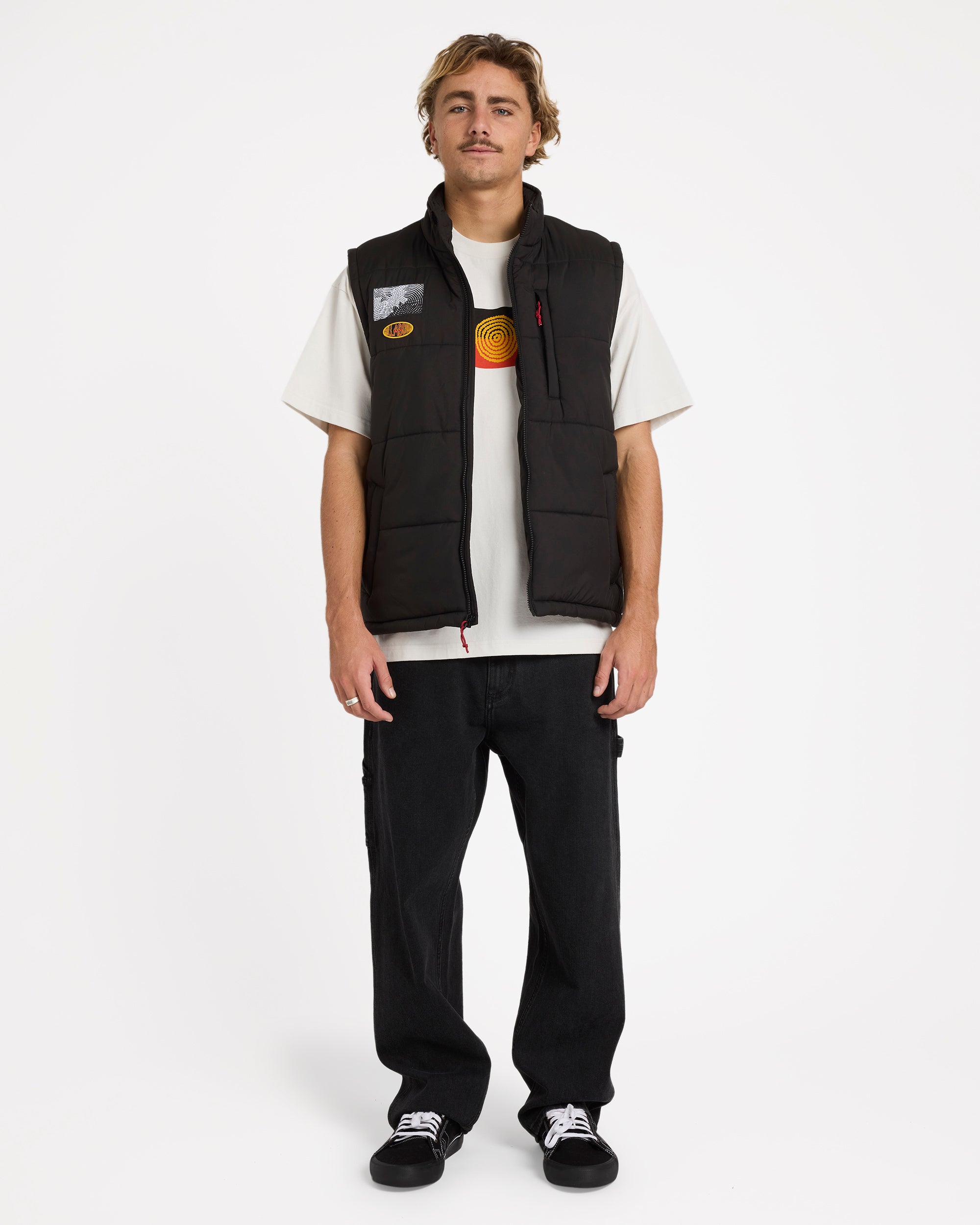 Mens Otis Canvas Puffer Vest