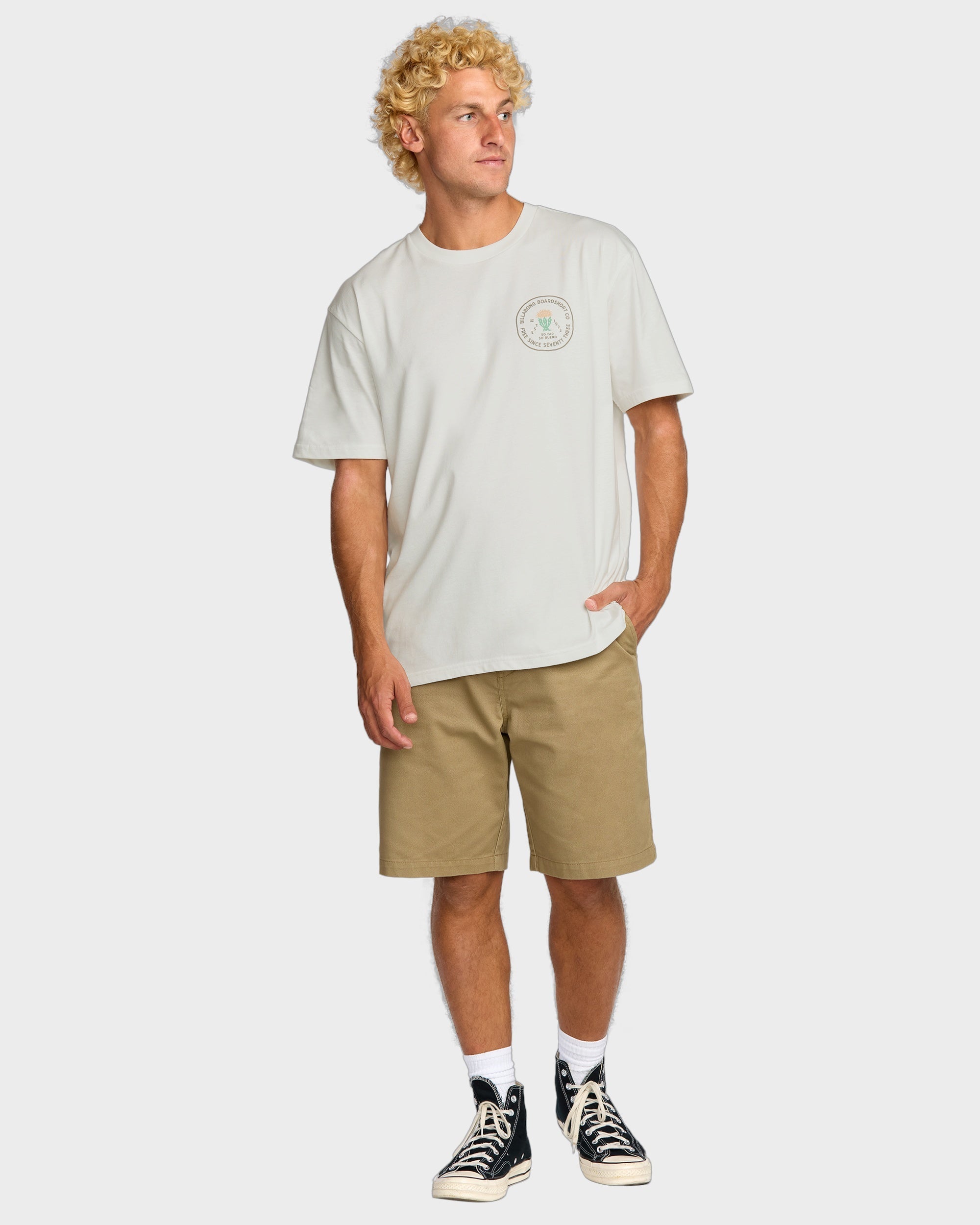 Mens Desert Flower Regular T-Shirt