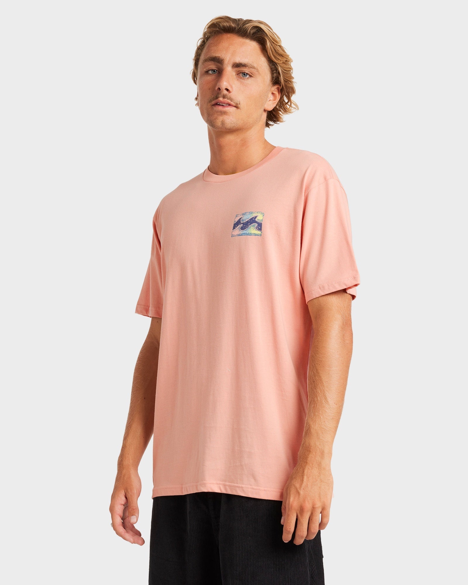 Mens Crayon Wave Premium T-Shirt