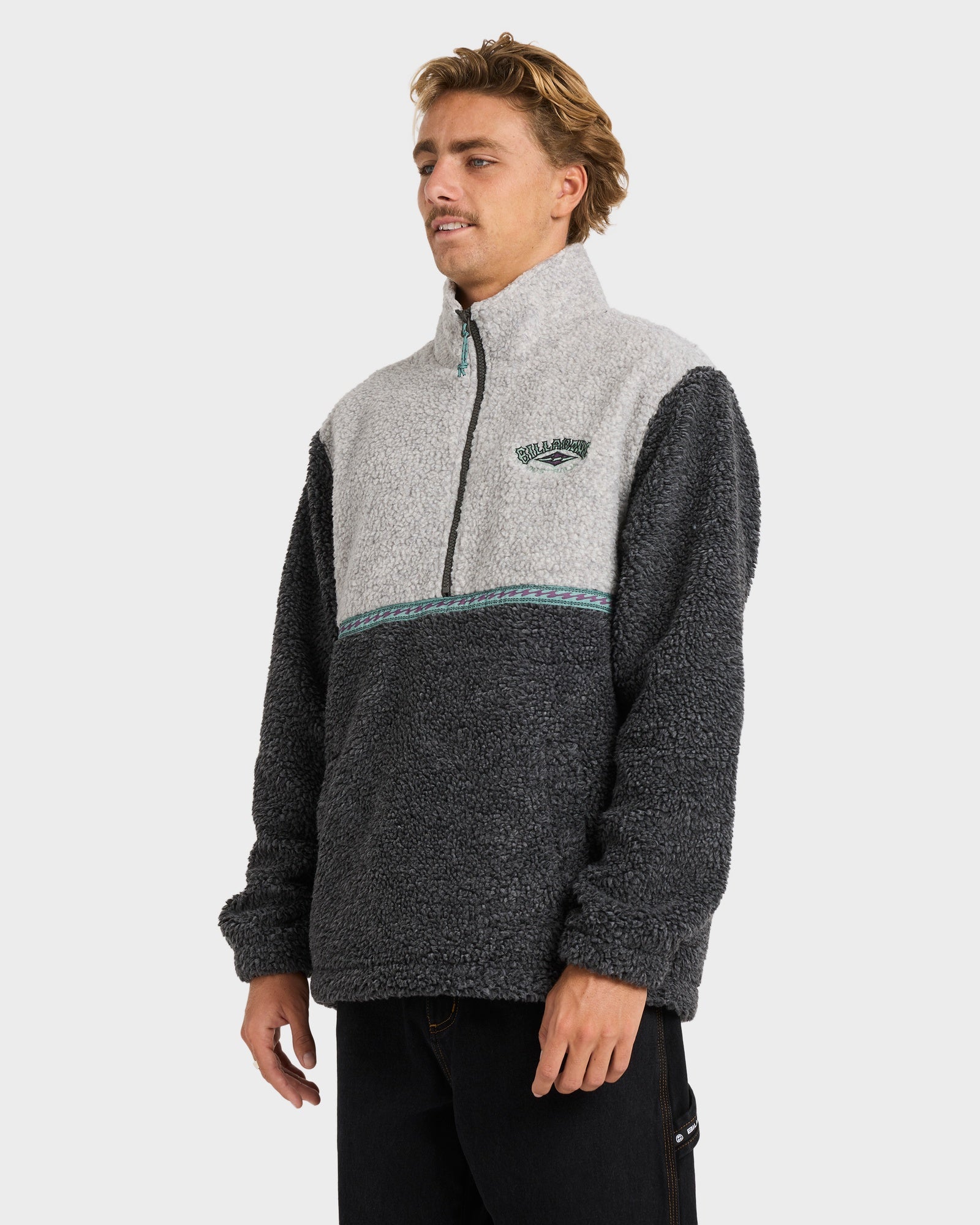 Mens Tombstone Half Zip Fleece Pullover