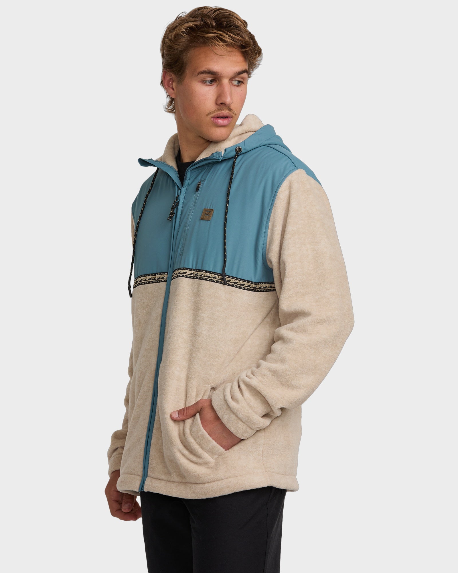 Mens Boundary Lite Zip-Up Hoodie