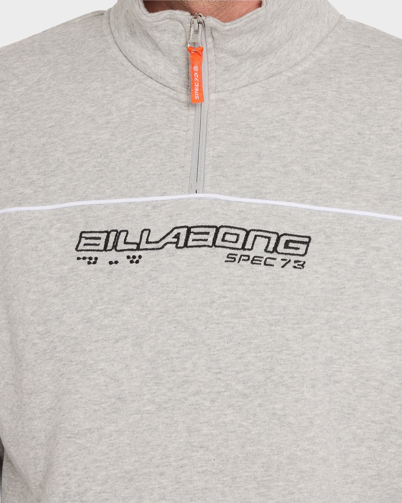 Mens Spec 73 Quarter Zip Fleece Pullover
