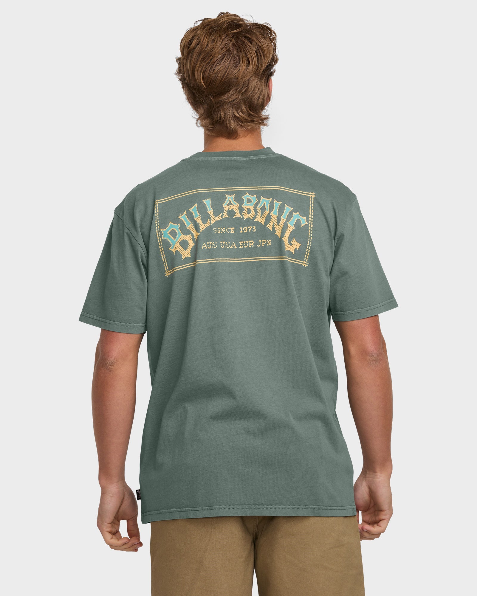 Mens Original Arch Premium Wave Washed T-Shirt