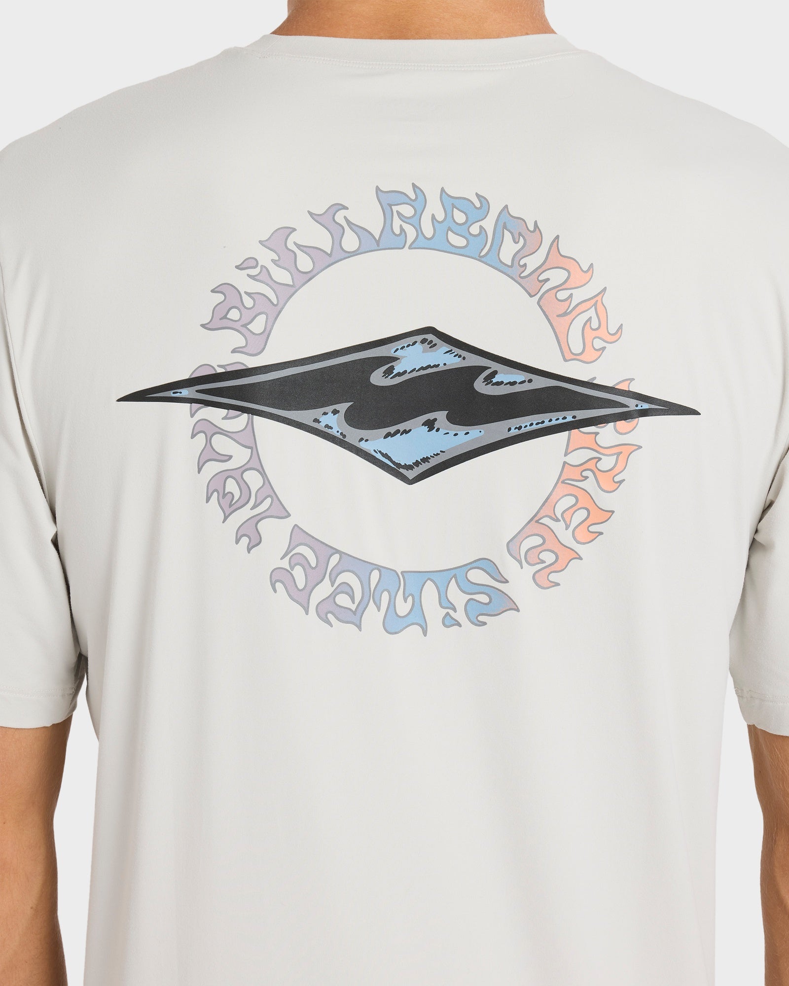 Mens Hollow Diamond Loose Fit Rash Vest