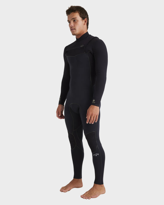 Mens 4/3 mm Revolution Pro Chest Zip Steamer Wetsuit