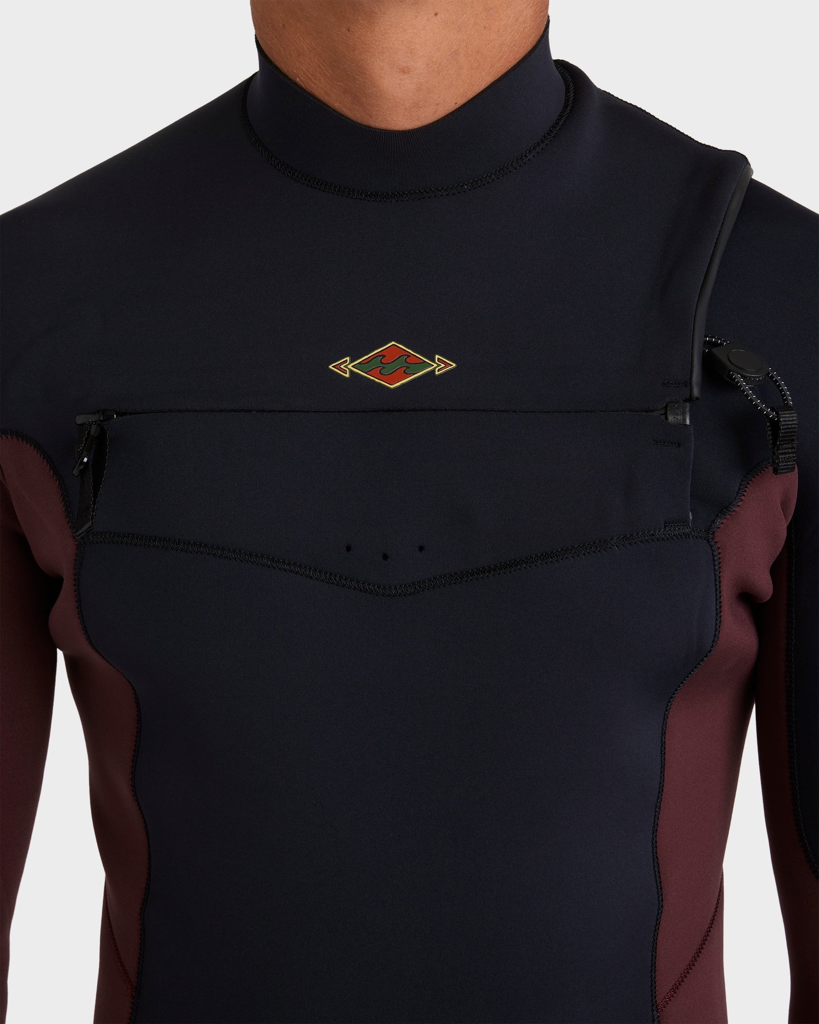 Mens 4/3mm Absolute Natural Chest Zip Steamer Wetsuit