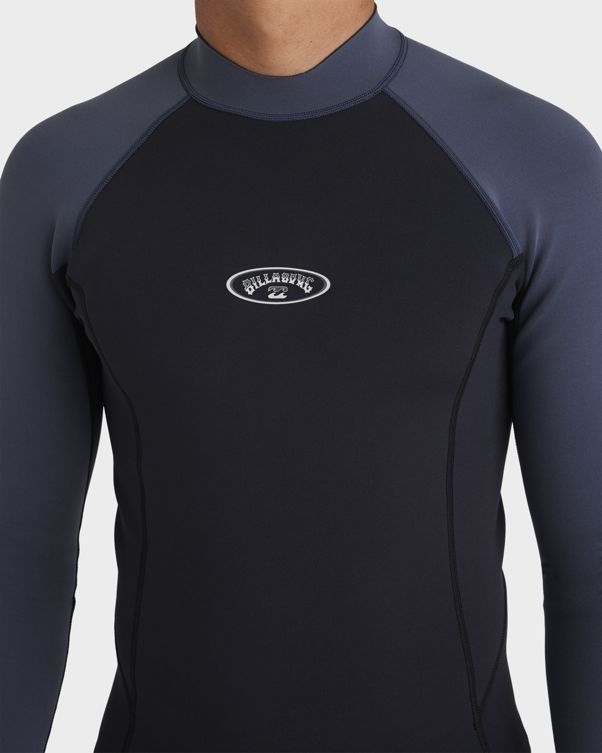 Mens 1/1mm Absolute Natural Long Sleeve Wetsuit Top
