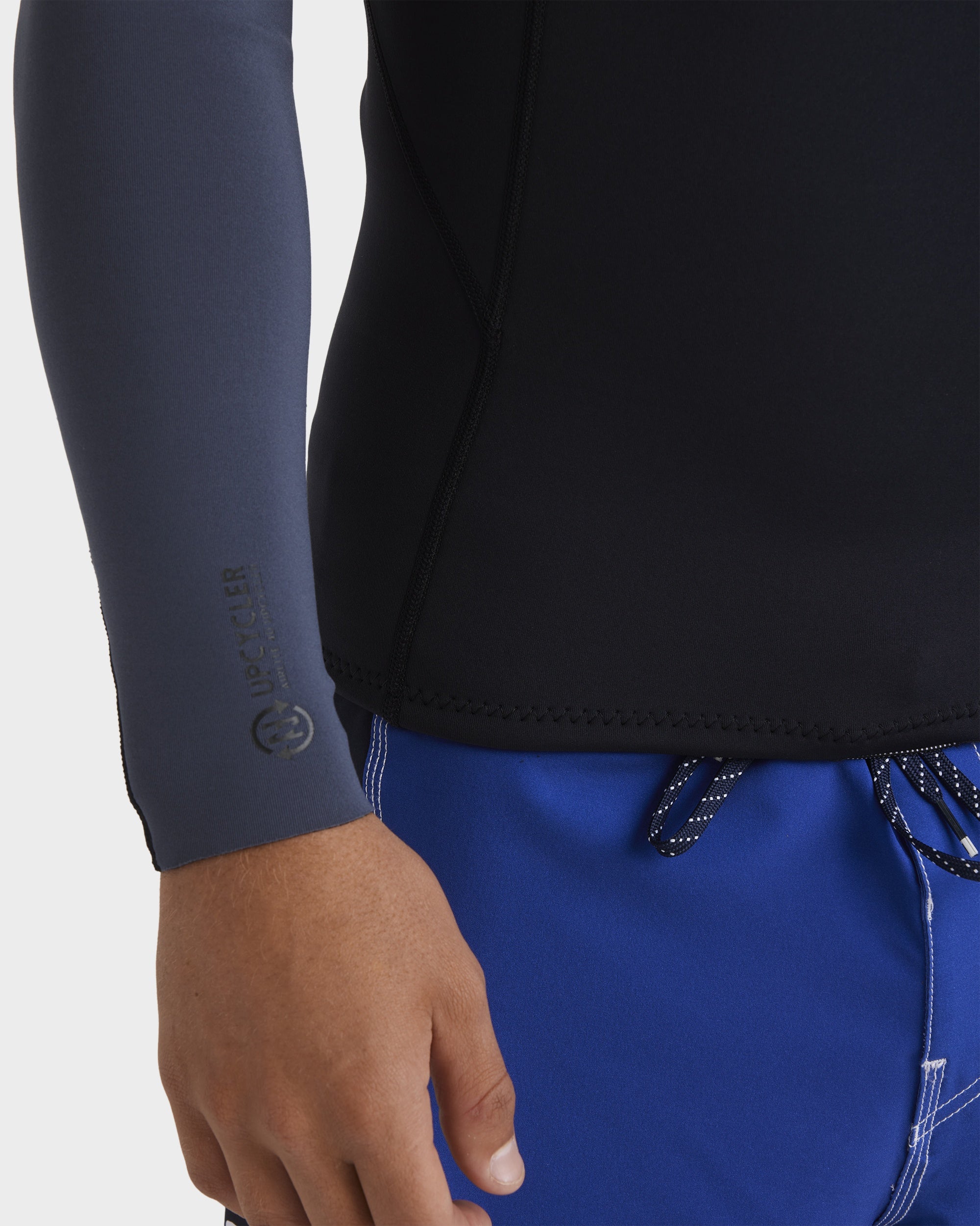 Mens 1/1mm Absolute Natural Long Sleeve Wetsuit Top