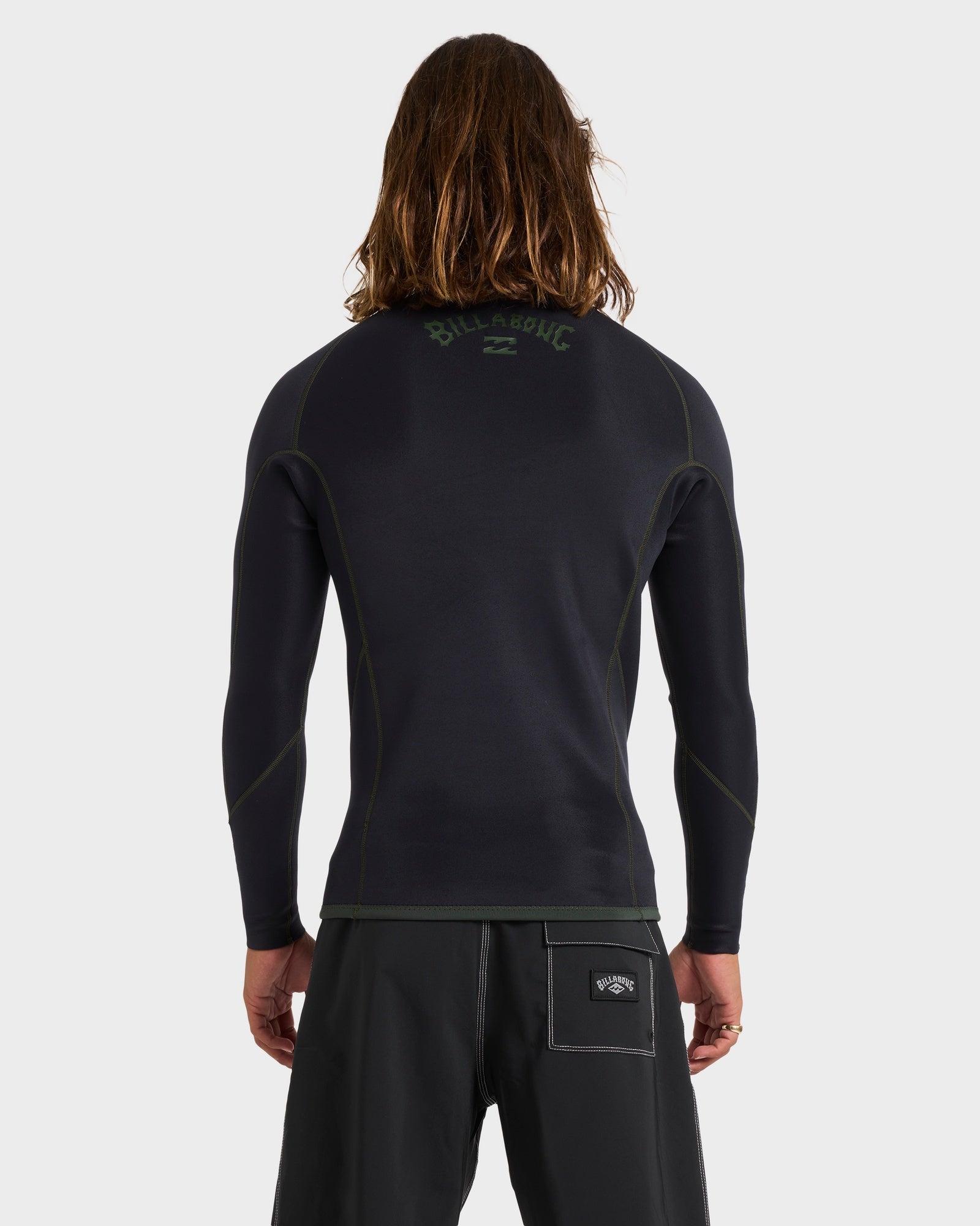 Mens 1/1 mm Absolute Natural Long Sleeve Wetsuit Jacket