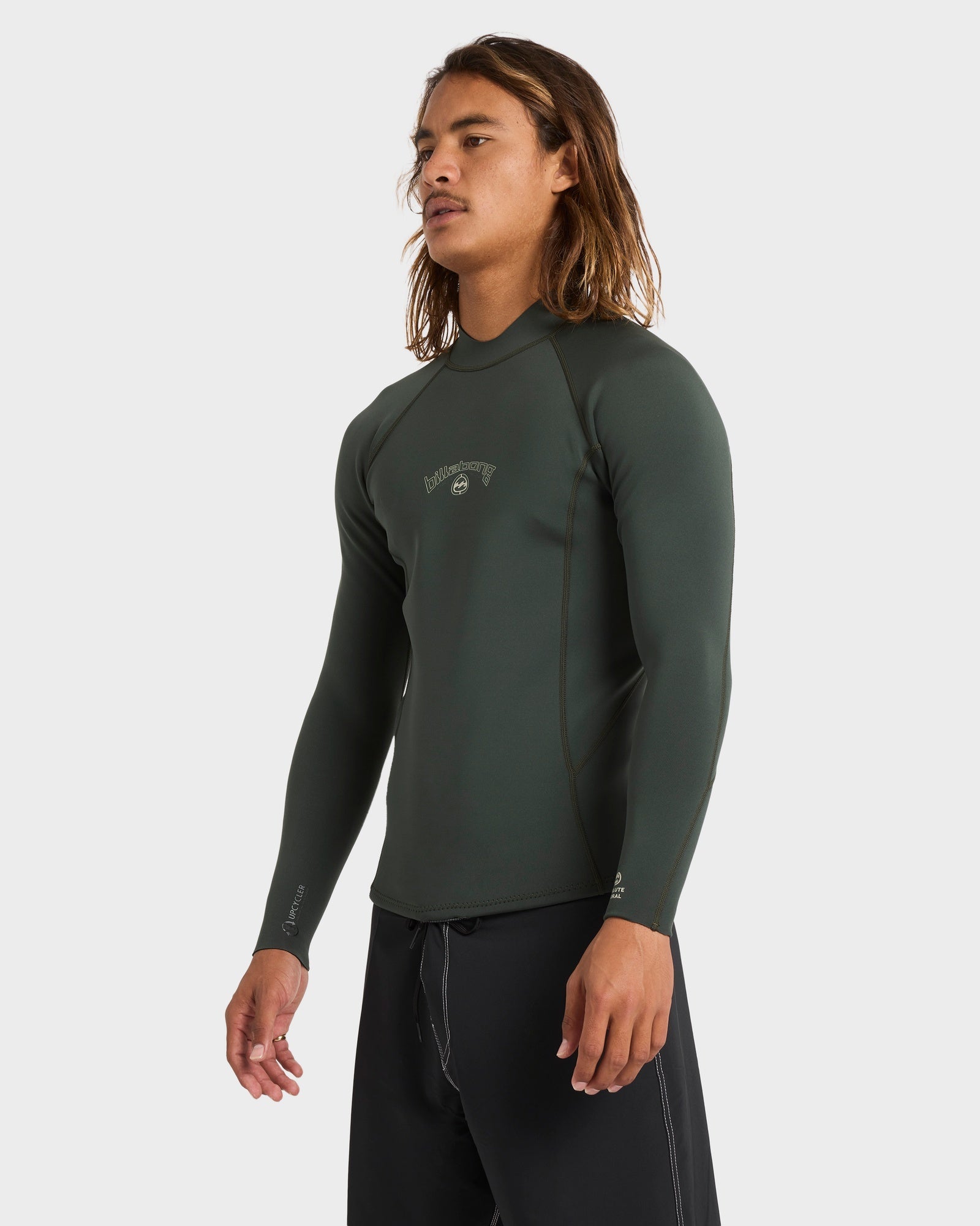 Mens 1/1 mm Absolute Natural Long Sleeve Wetsuit Jacket