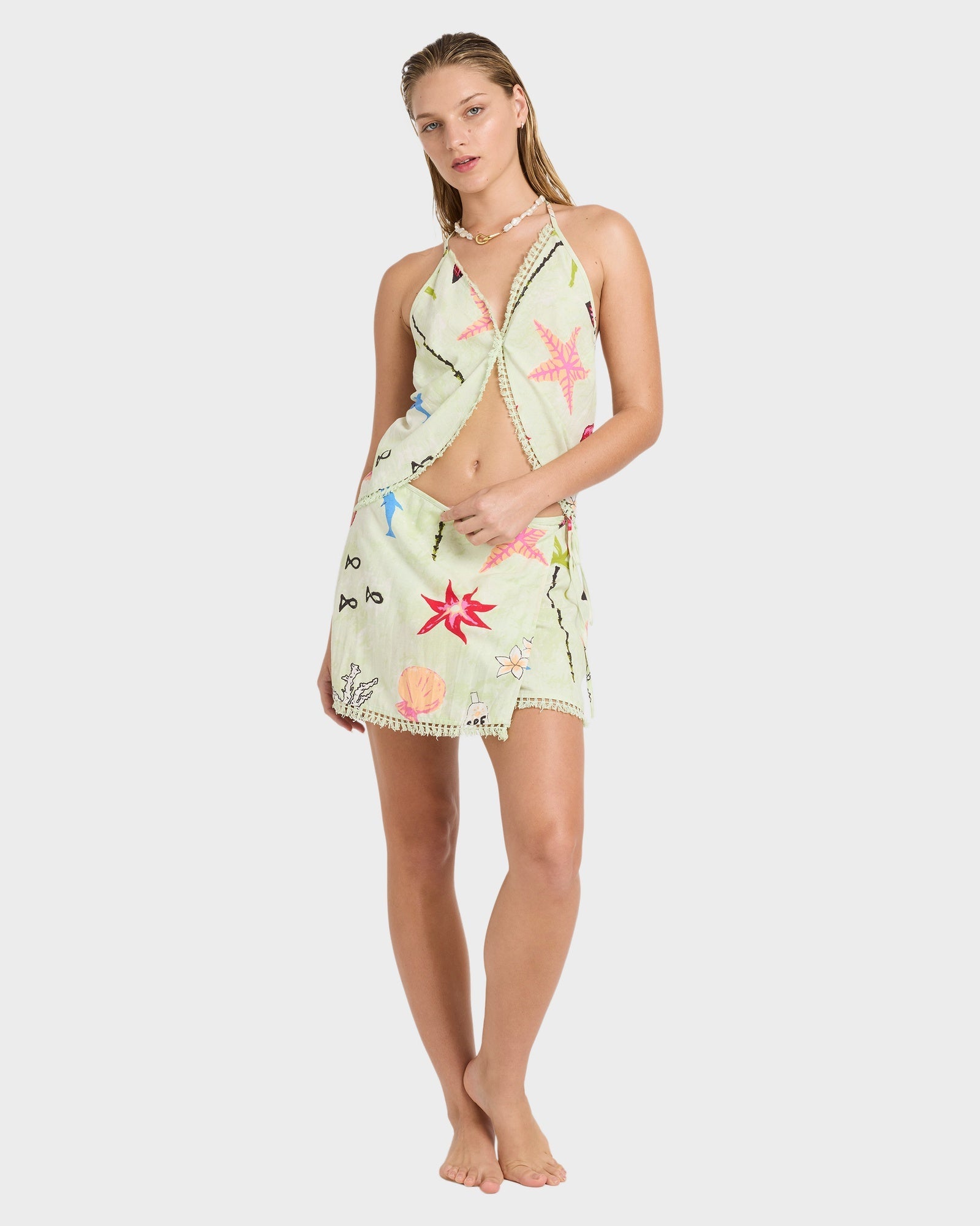 Womens Lottie Hall Woven Tank Top