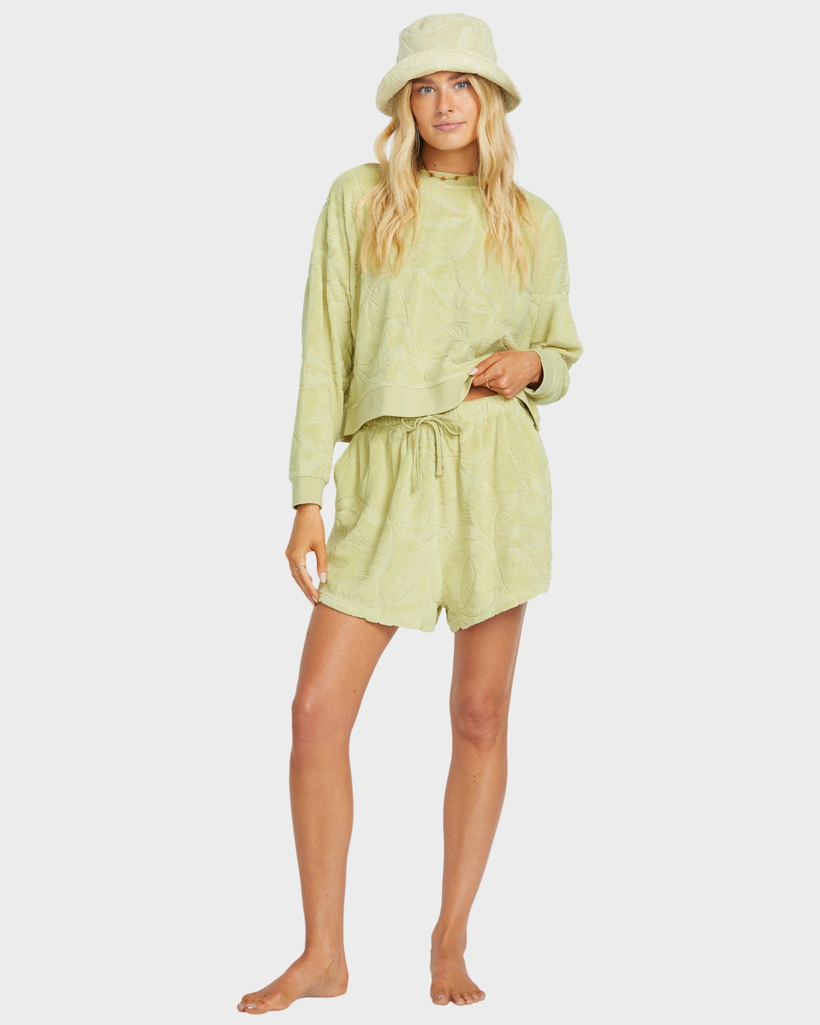 Womens Sun Tempo Elastic Waist Shorts