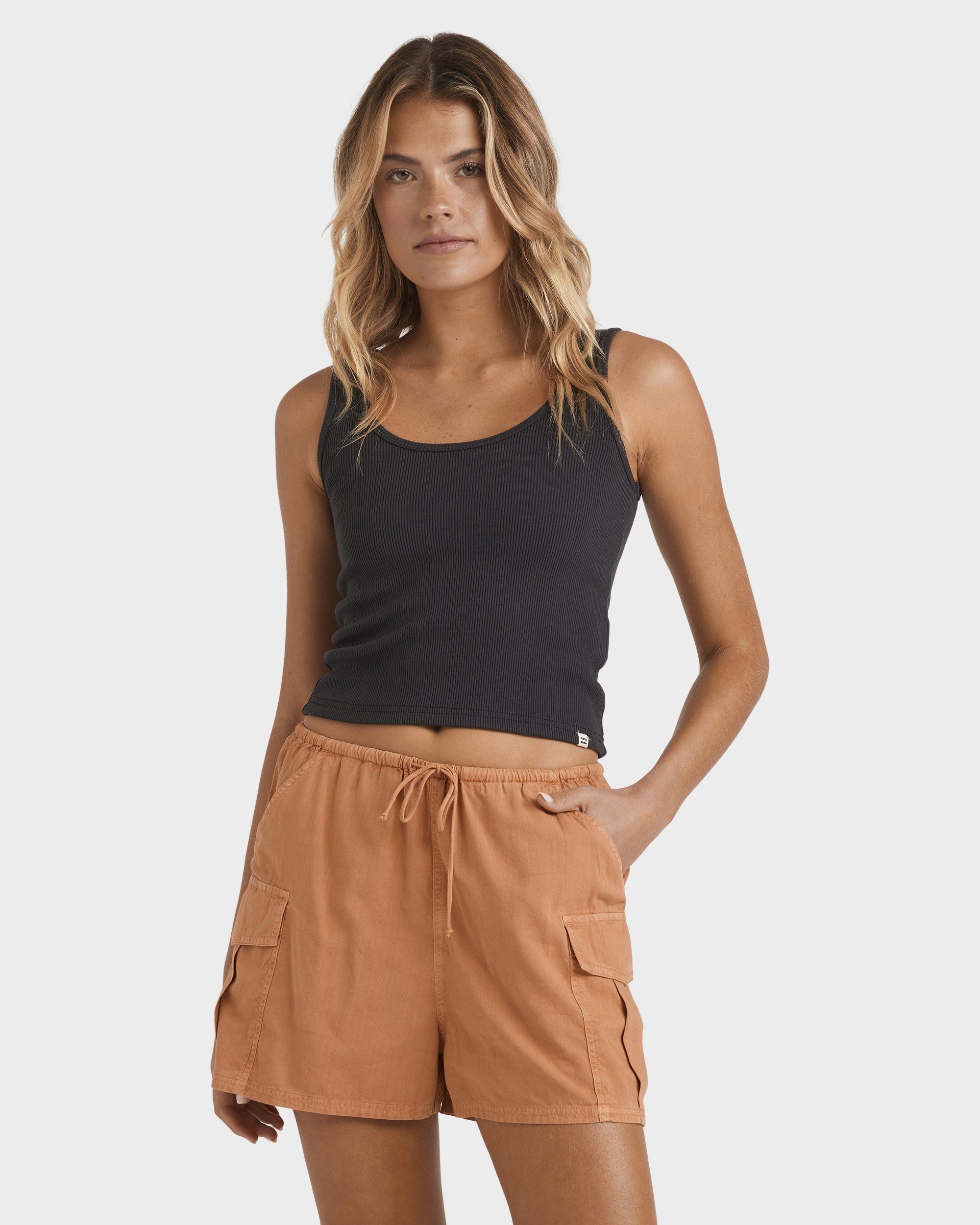 Womens Lets Go Cargo Shorts