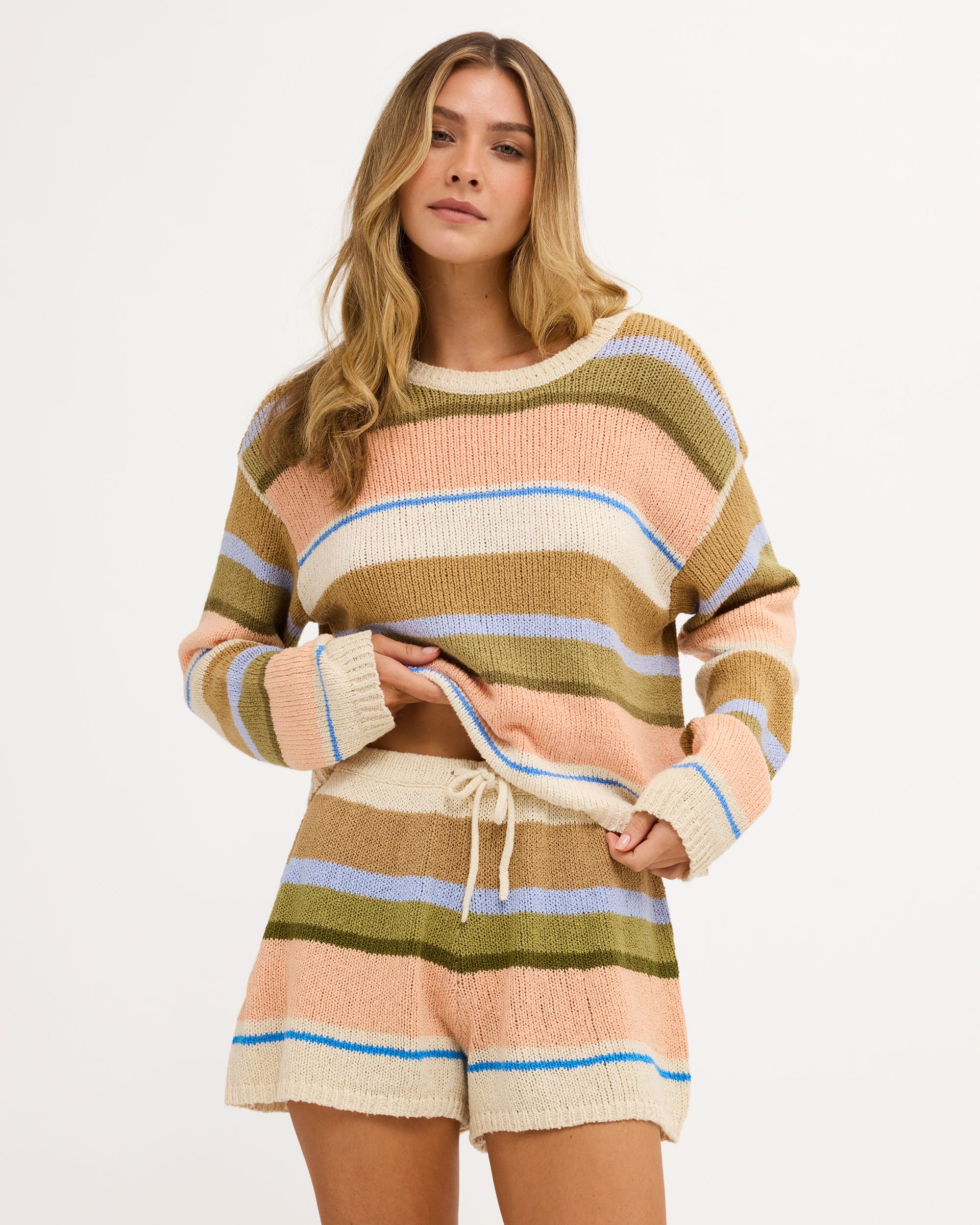 Womens Bright Sol Knit Shorts