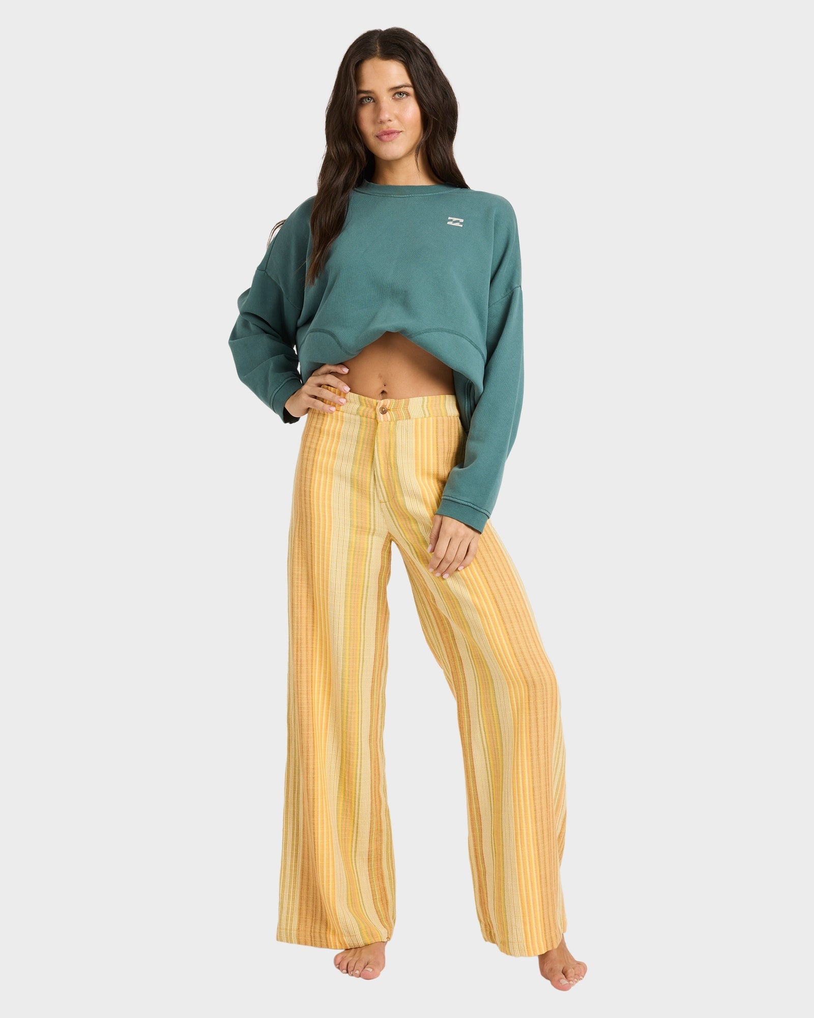 Womens Hazy Daze Elastic Pants