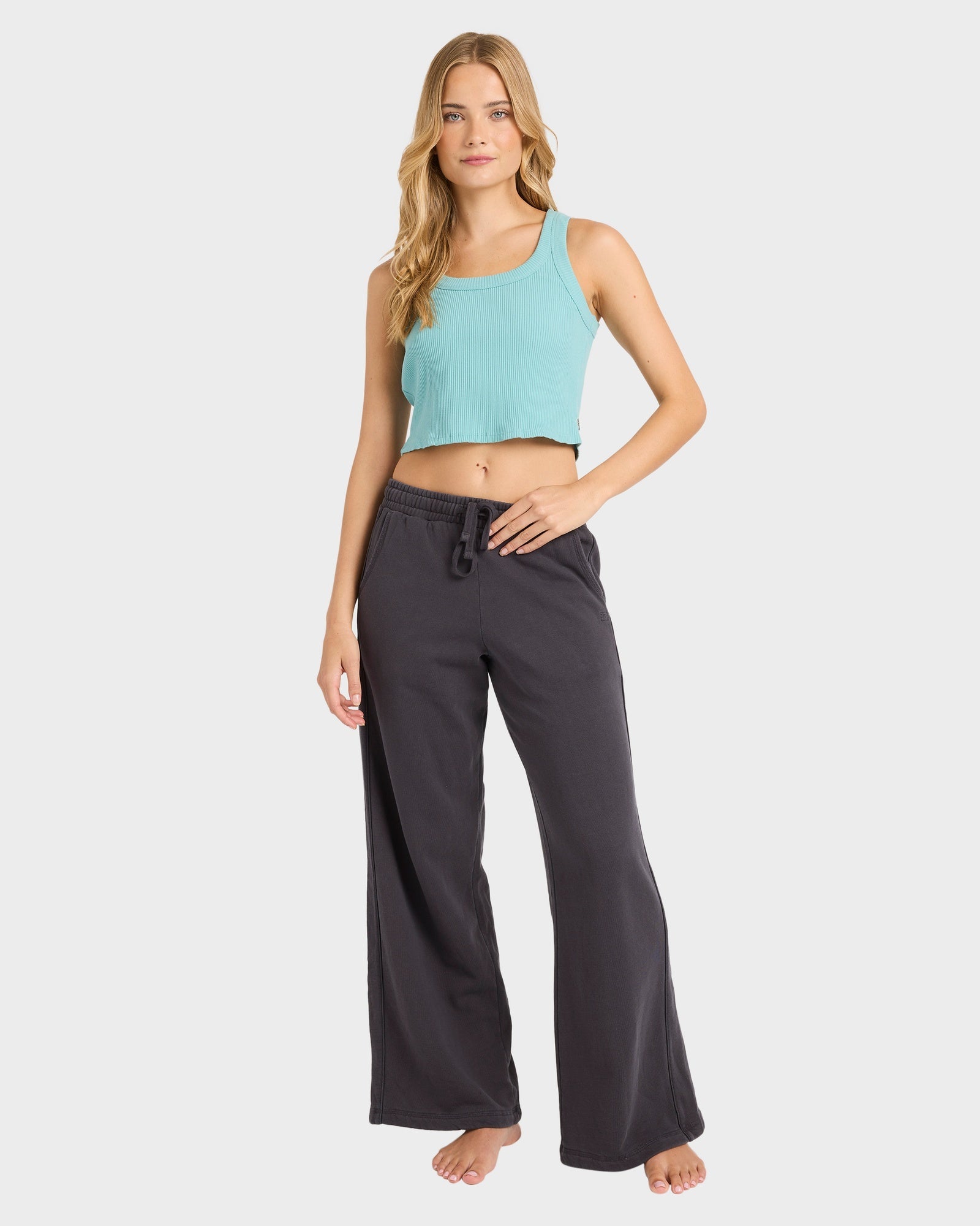 Womens The Avery Wide Leg Trackpants