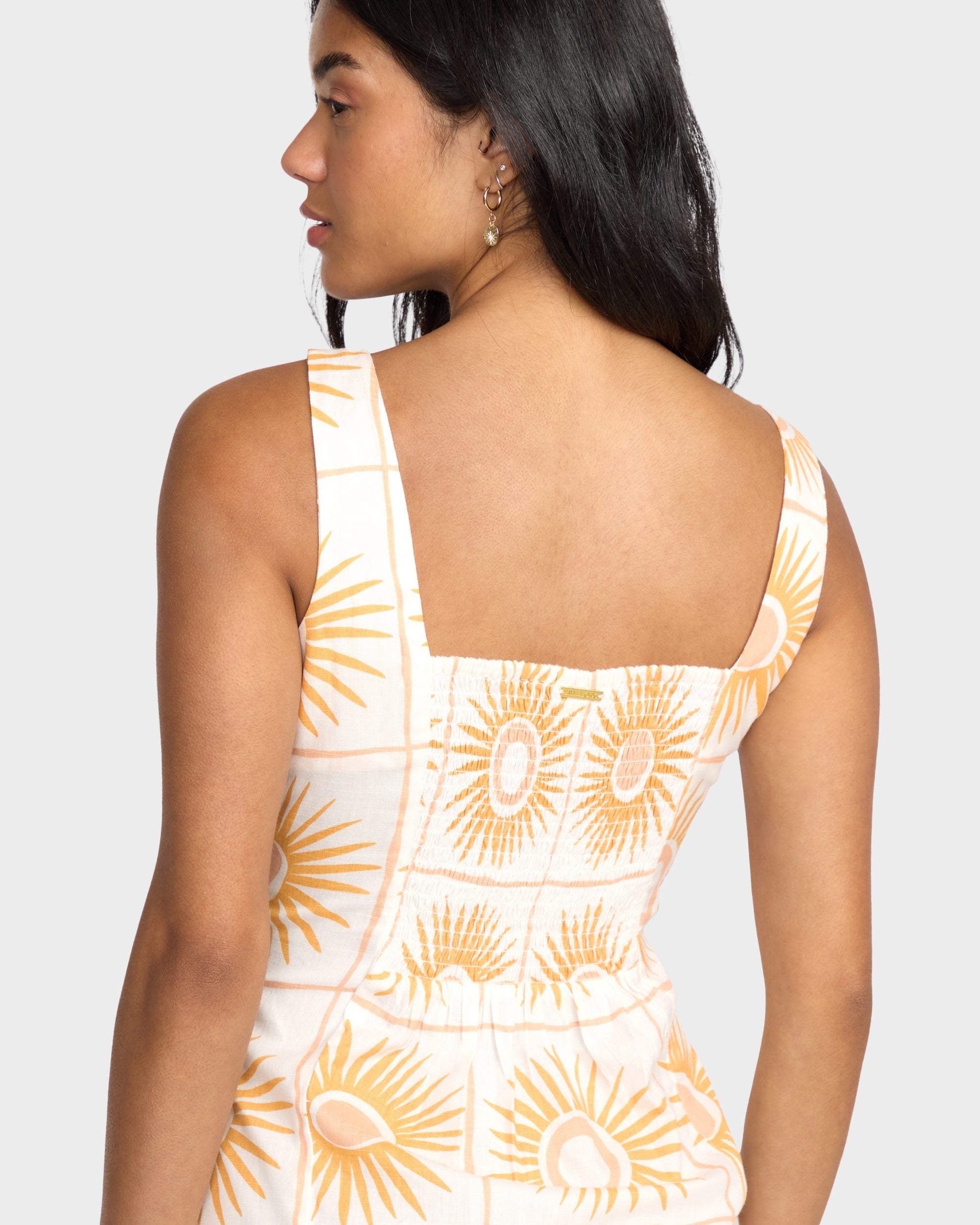 Womens Sunlit Sky Mini Dress