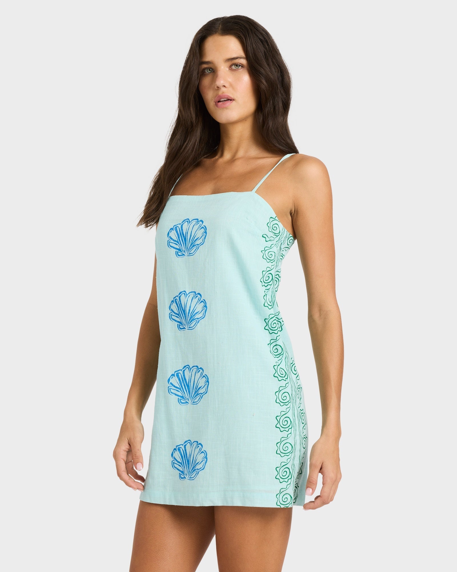 Womens Sun Rays Mini Dress