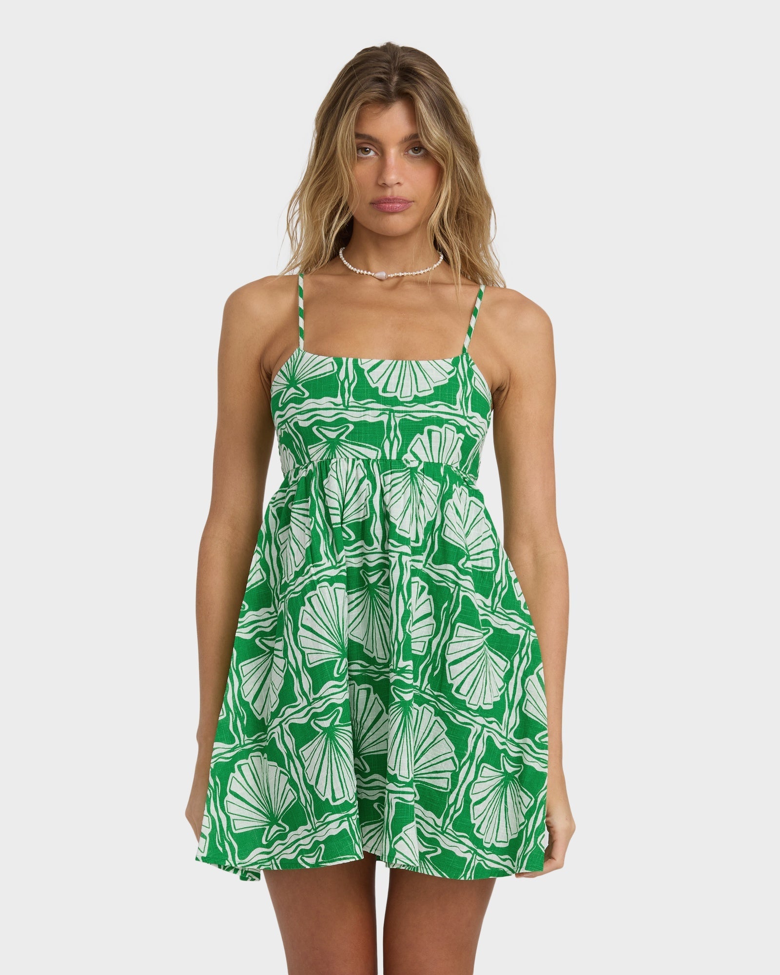 Womens Seashell Mini Dress