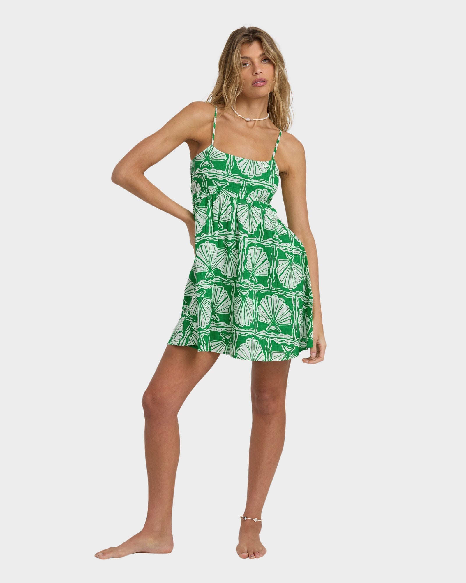 Womens Seashell Mini Dress