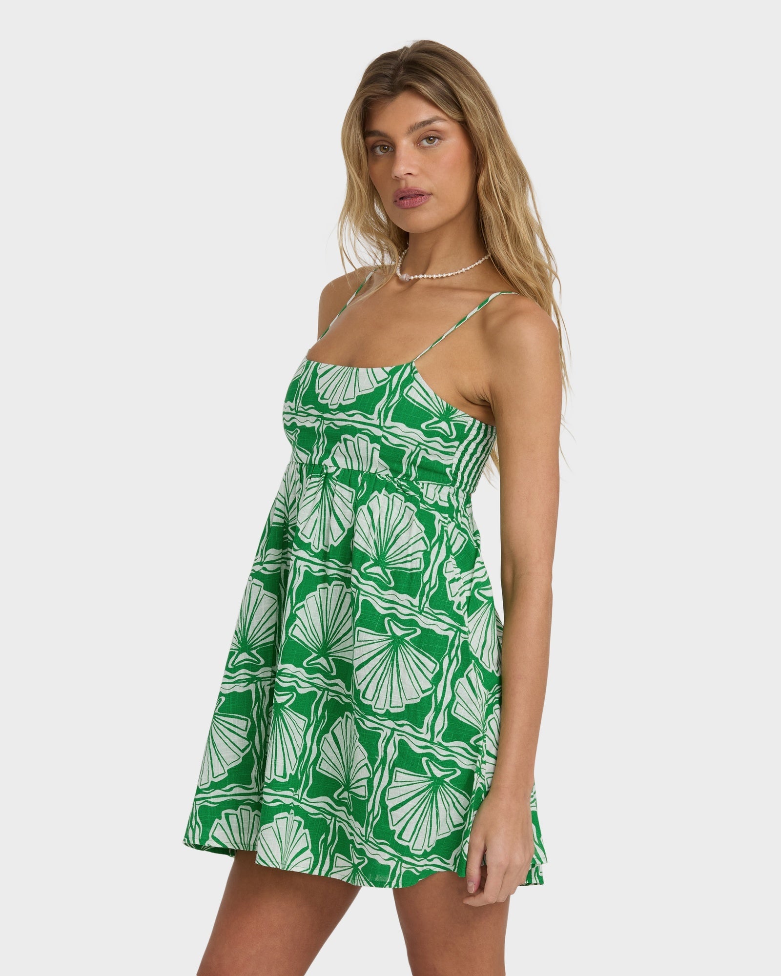 Womens Seashell Mini Dress