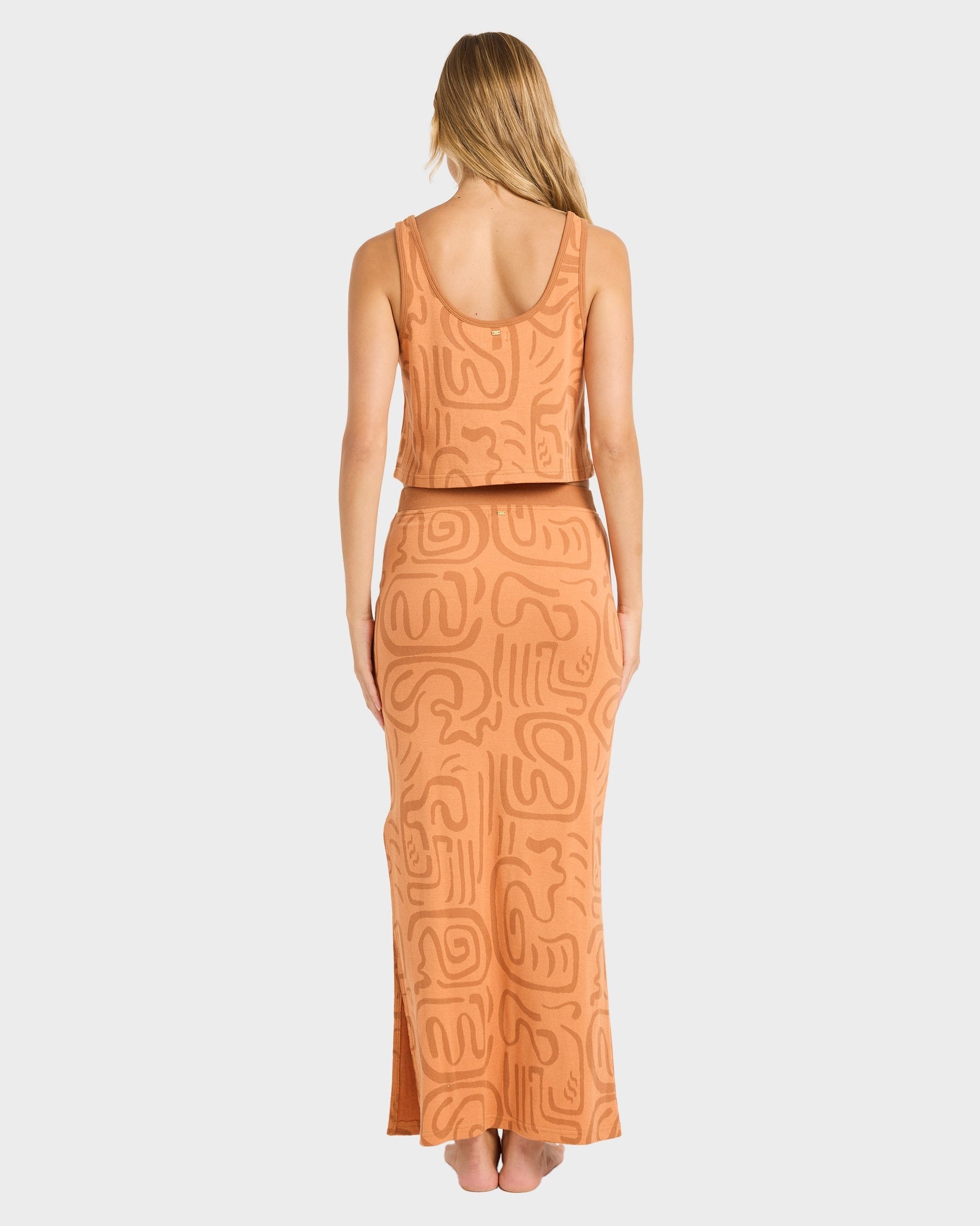 Womens Embers Knit Maxi Skirt