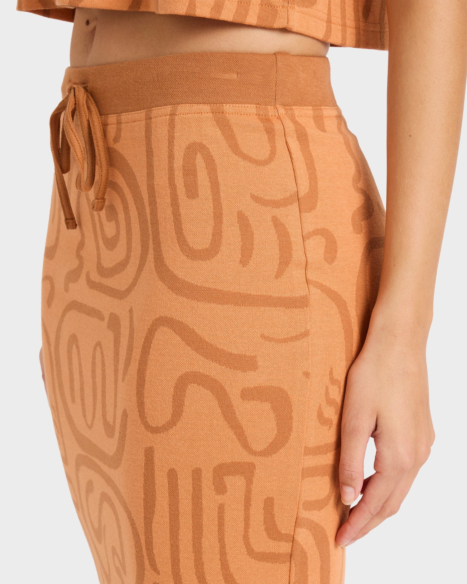 Womens Embers Knit Maxi Skirt