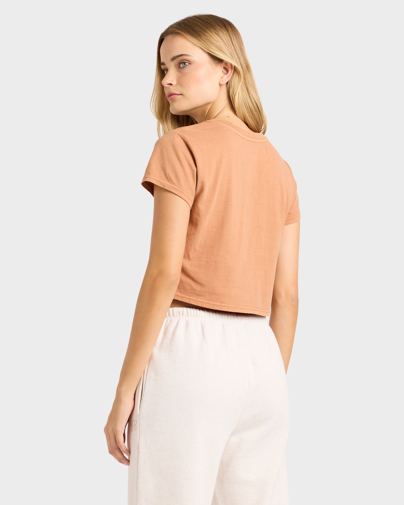 Womens Sunset Horizons Crop T-Shirt