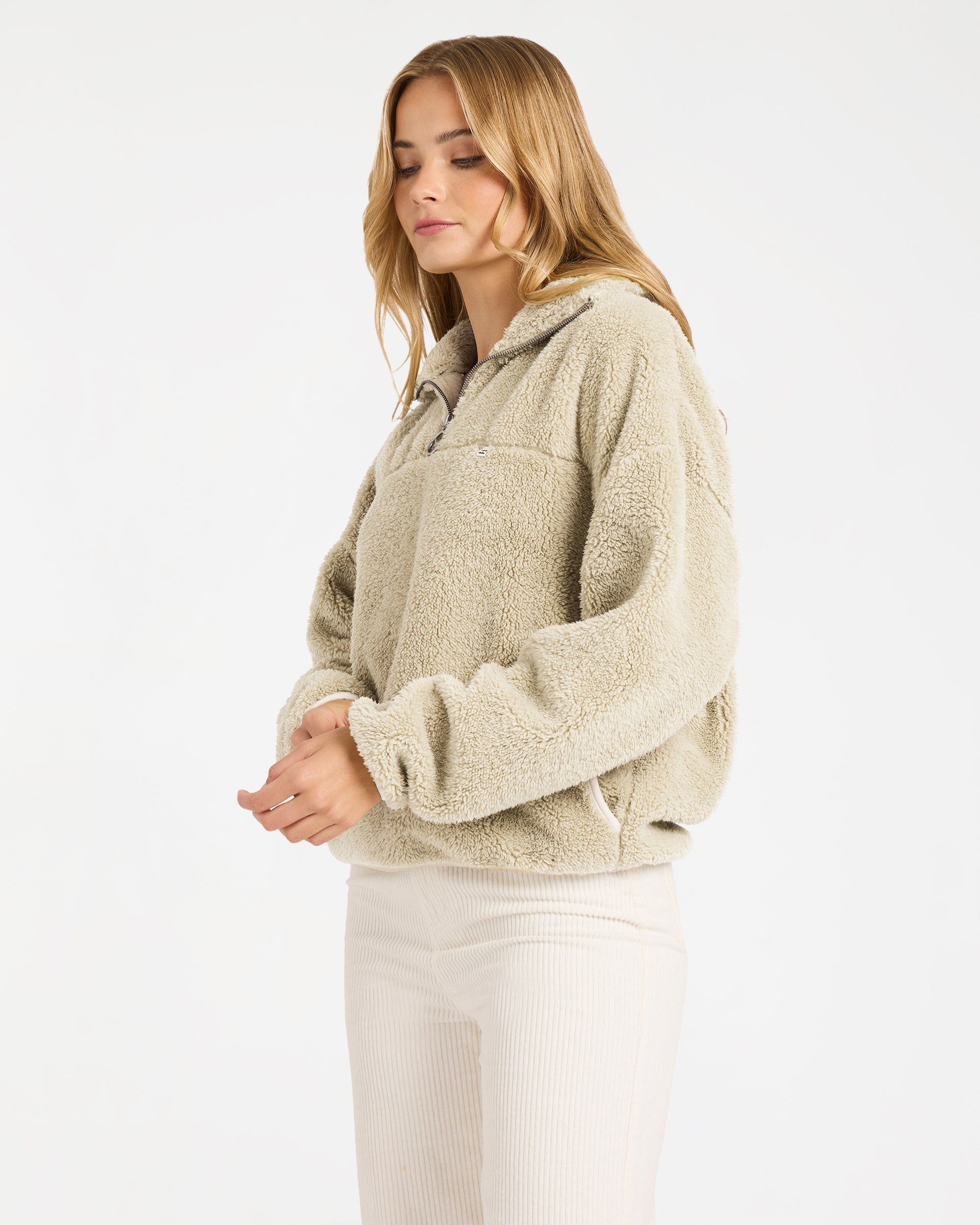 Womens Groovin Half Zip Pullover