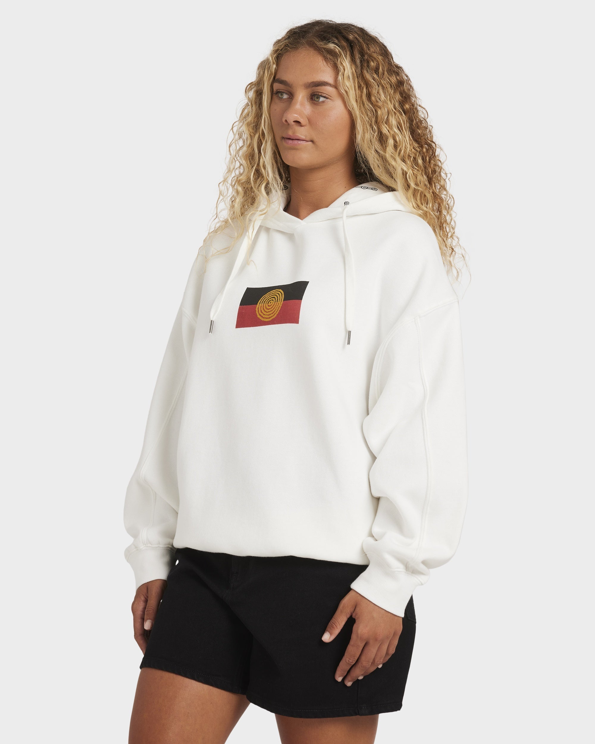 Womens Otis Flag Pullover Hoodie