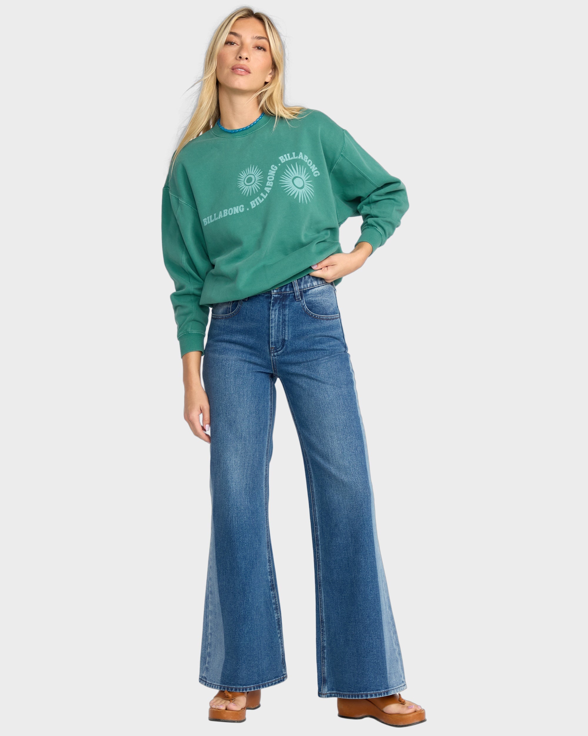 Womens Time For Kendal Crew Neck