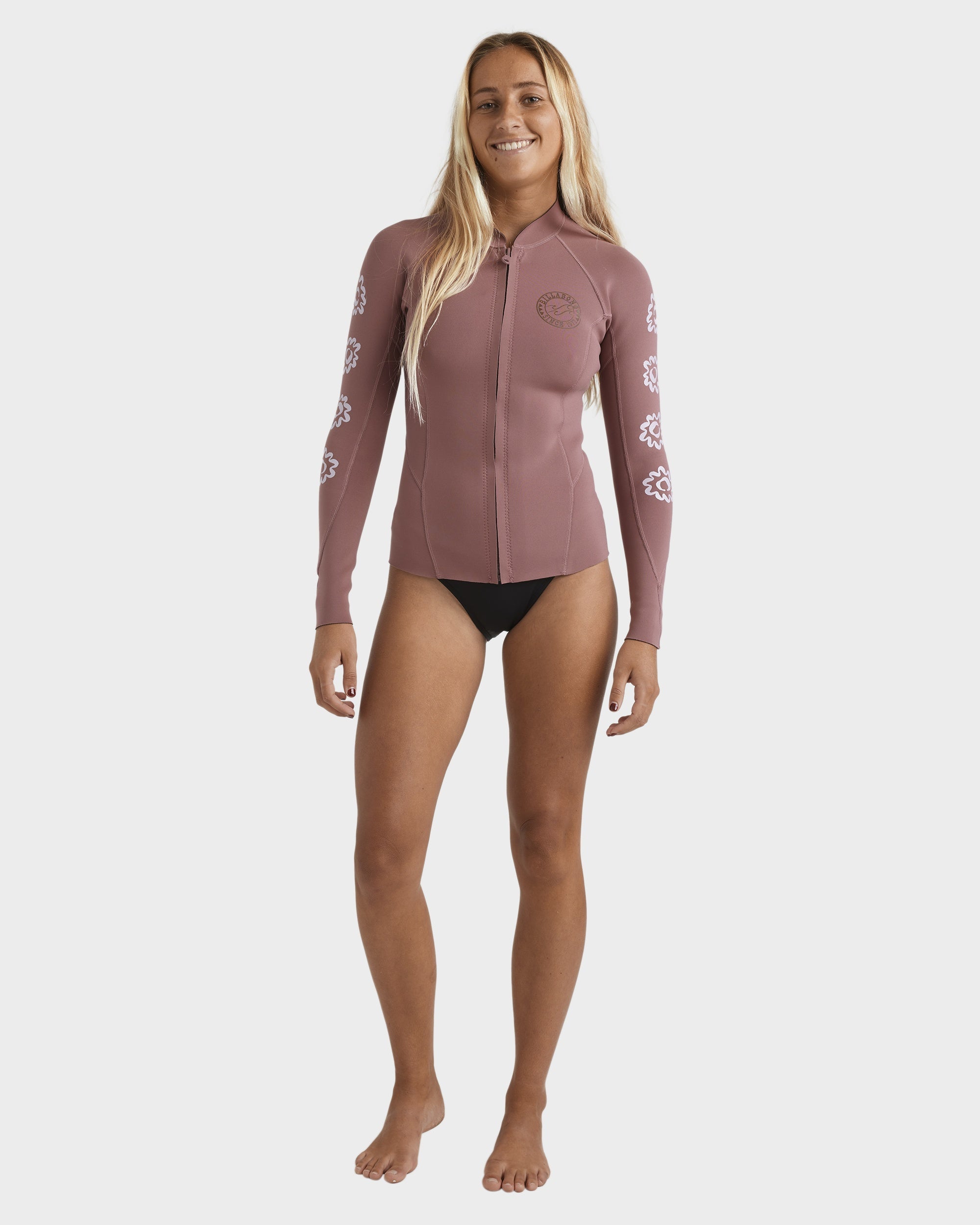 Womens 1/1 Peeky Long Sleeve Wetsuit Top