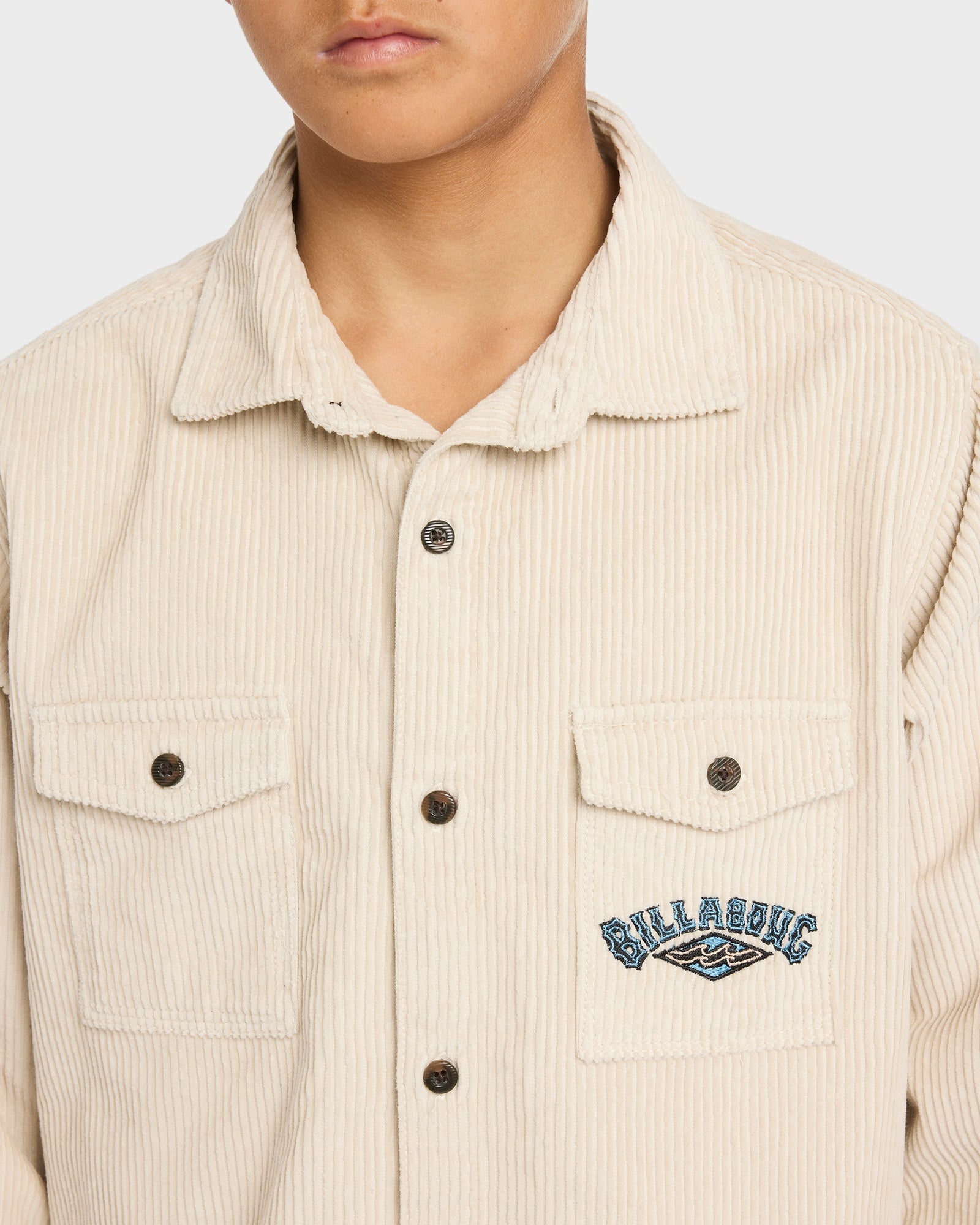 Boys 8-16 Bong Days Corduroy Long Sleeve Shirt
