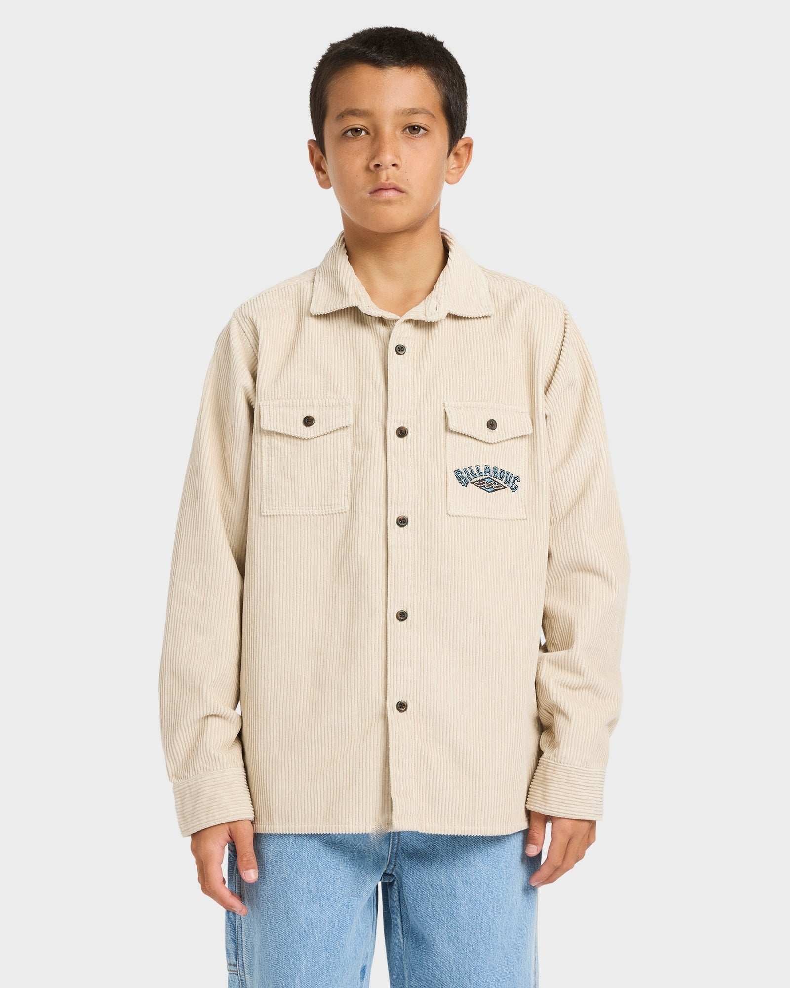 Boys 8-16 Bong Days Corduroy Long Sleeve Shirt