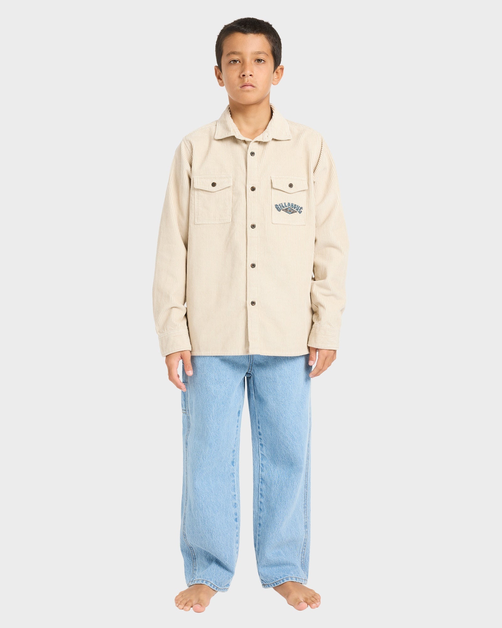 Boys 8-16 Bong Days Corduroy Long Sleeve Shirt