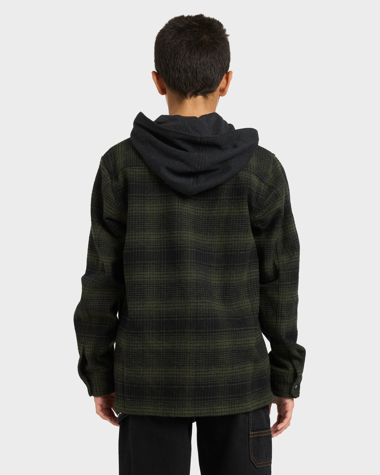 Boys 8-16 Baja Surf Flannel Long Sleeve Shirt