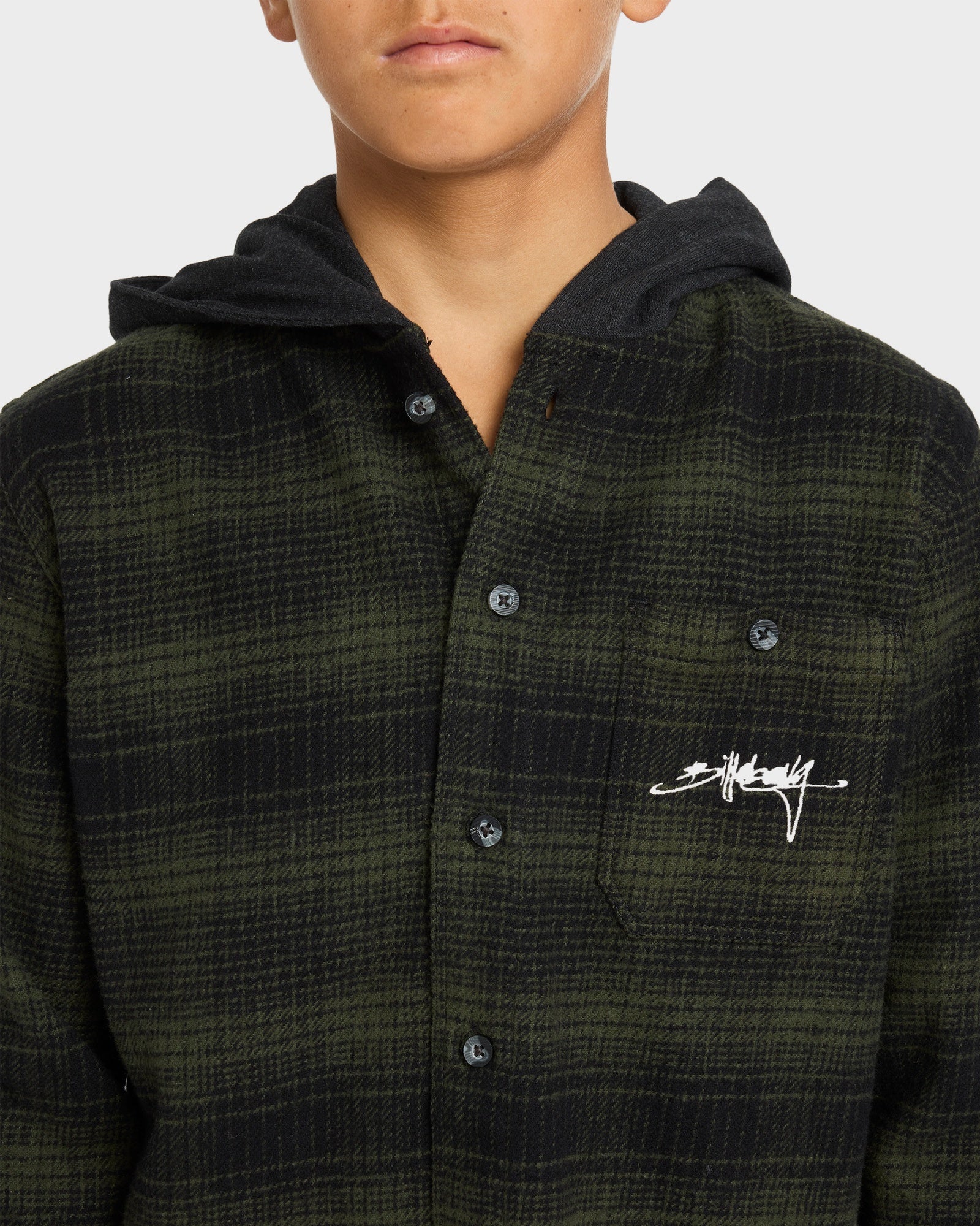 Boys 8-16 Baja Surf Flannel Long Sleeve Shirt