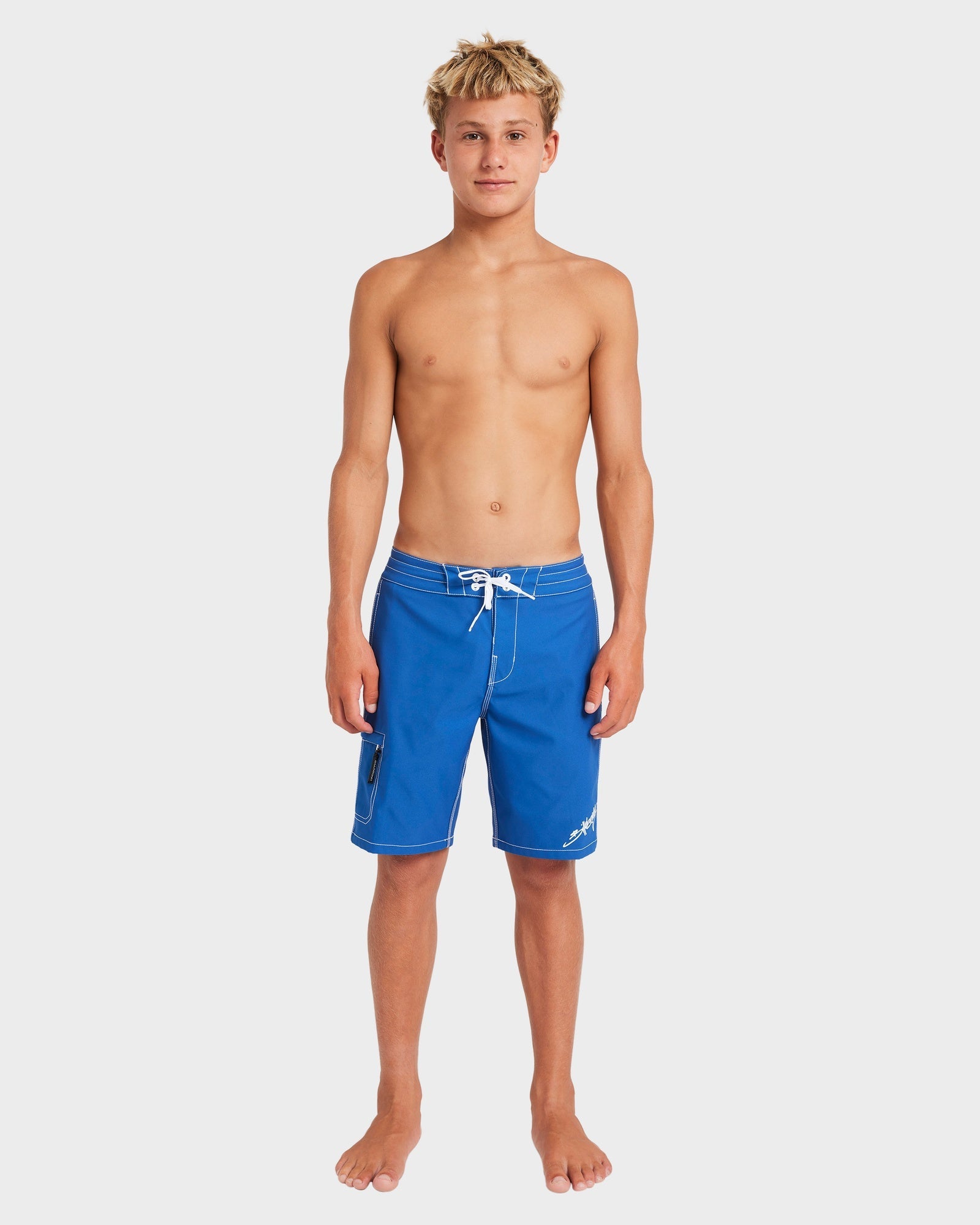 Boys 8-16 Piped Low Tide 15" Boardshorts