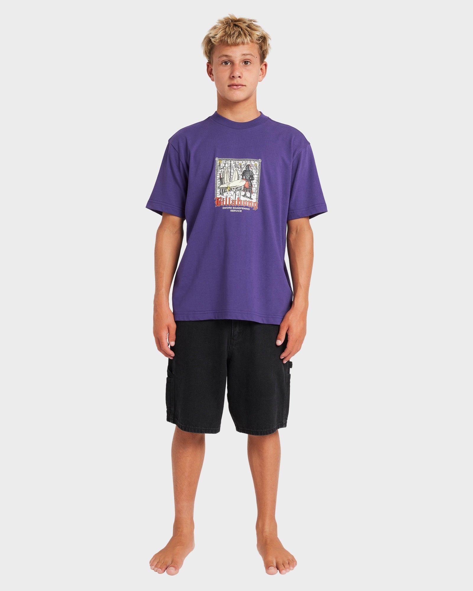 Boys 8-16 Sword Sharpening OG T-Shirt